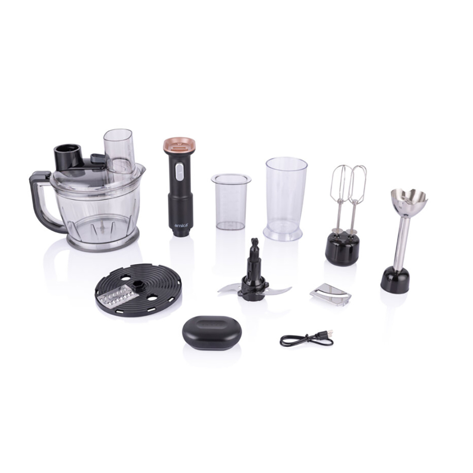 Arnica Smart Pro Rendeli Blender Seti - Görsel 4