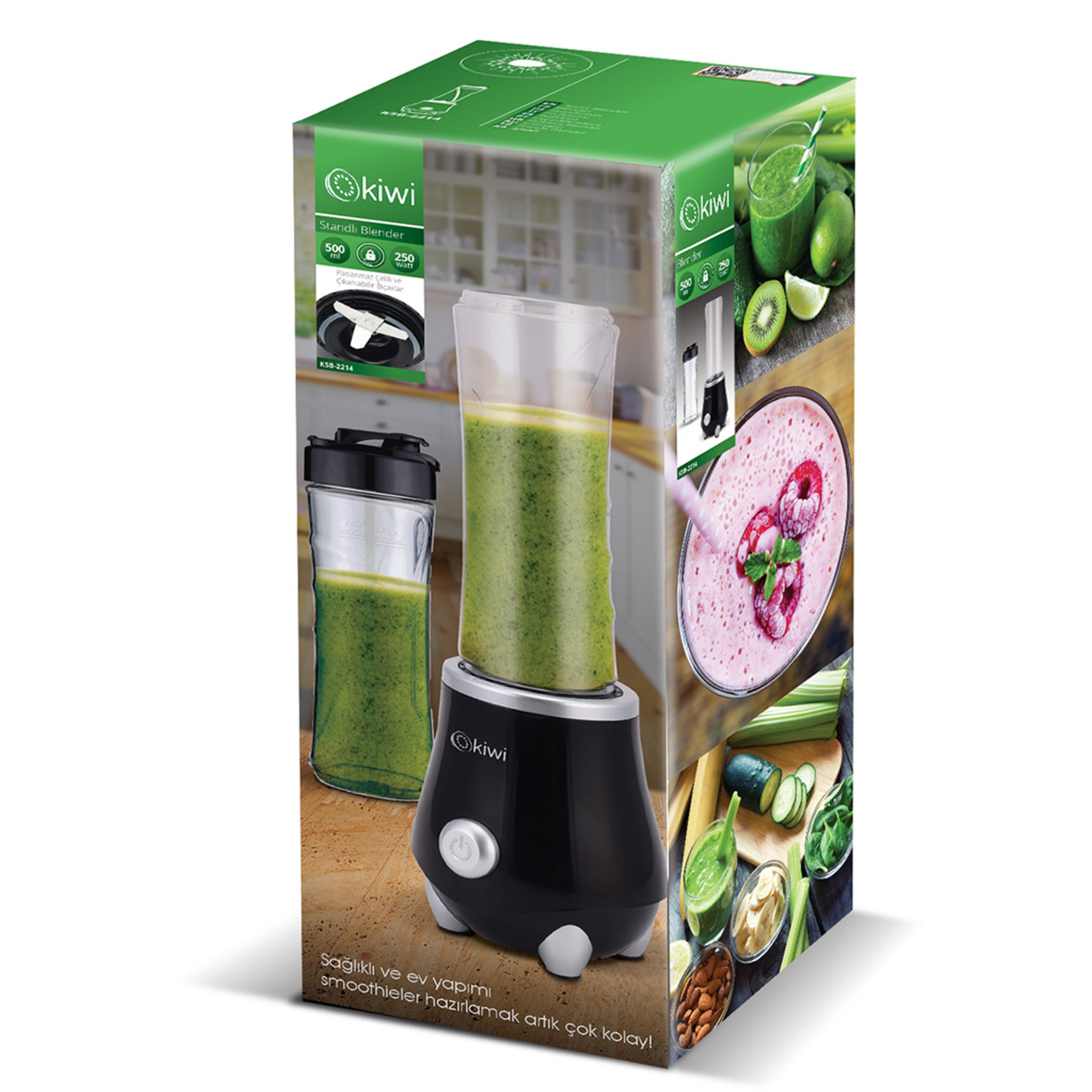 Kiwi KSB-2214 Standlı Blender - Görsel 3