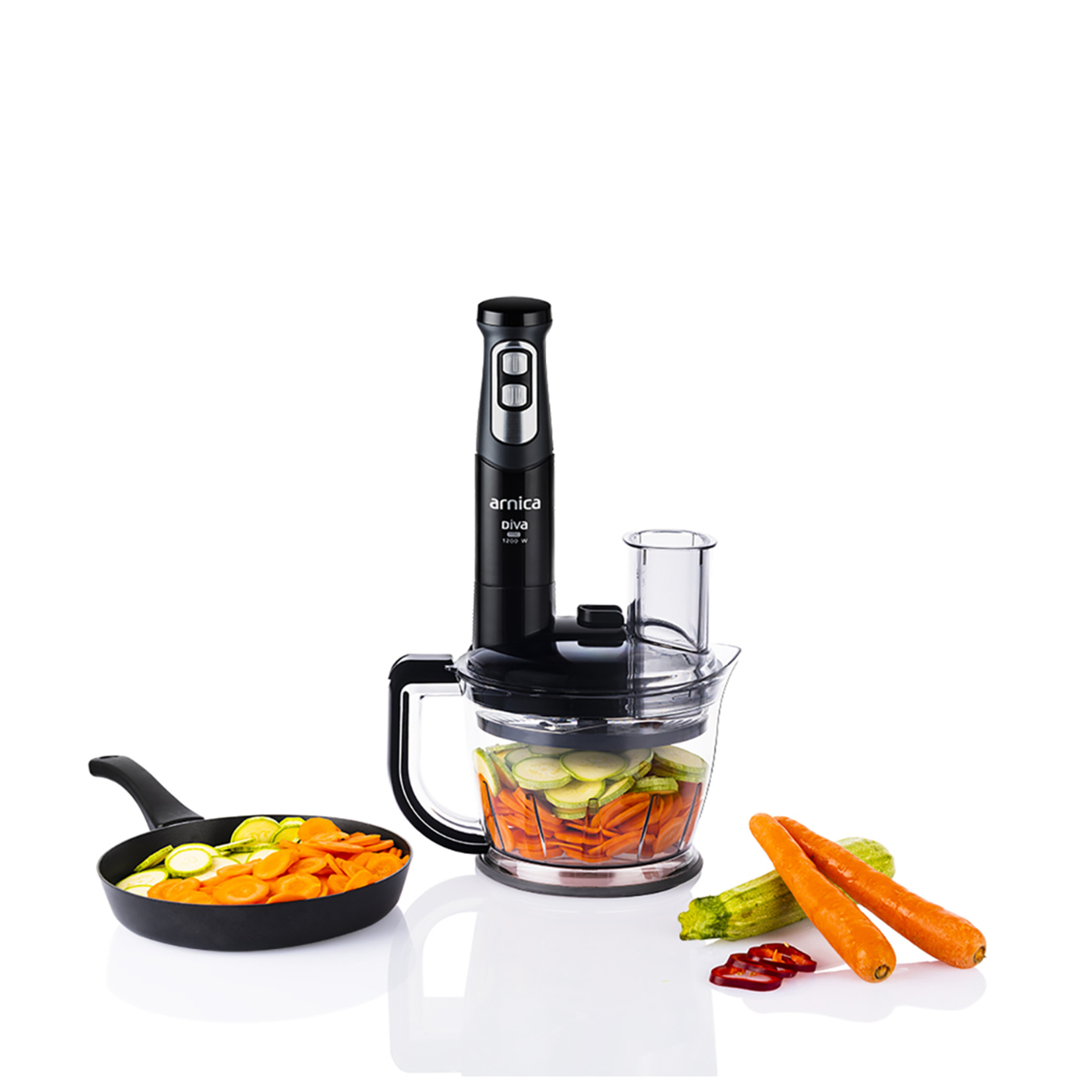 Arnica Diva Pro Rendeli El Blender Seti - Görsel 8