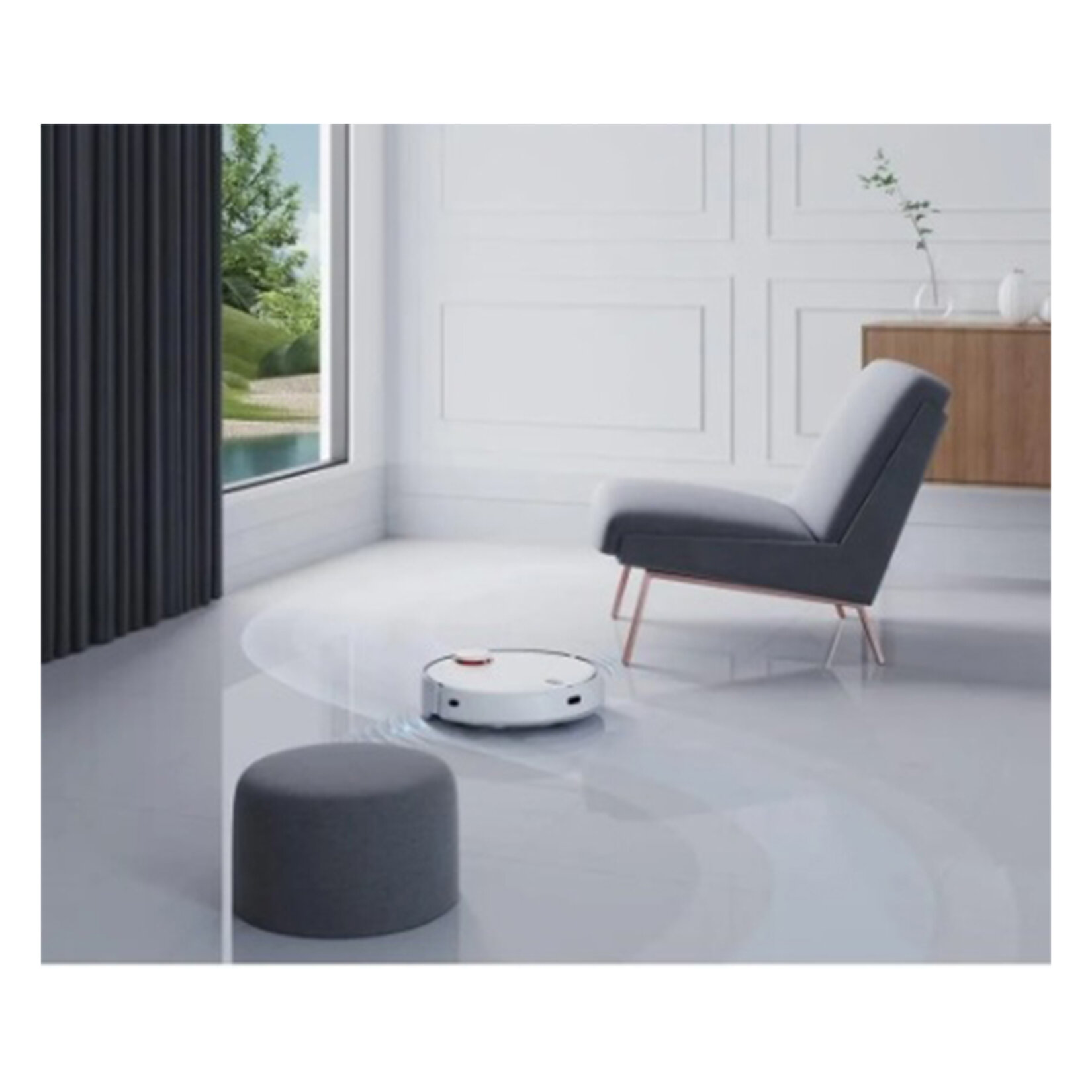 Xiaomi Mop 2 Pro Robot Süpürge Beyaz - Görsel 2