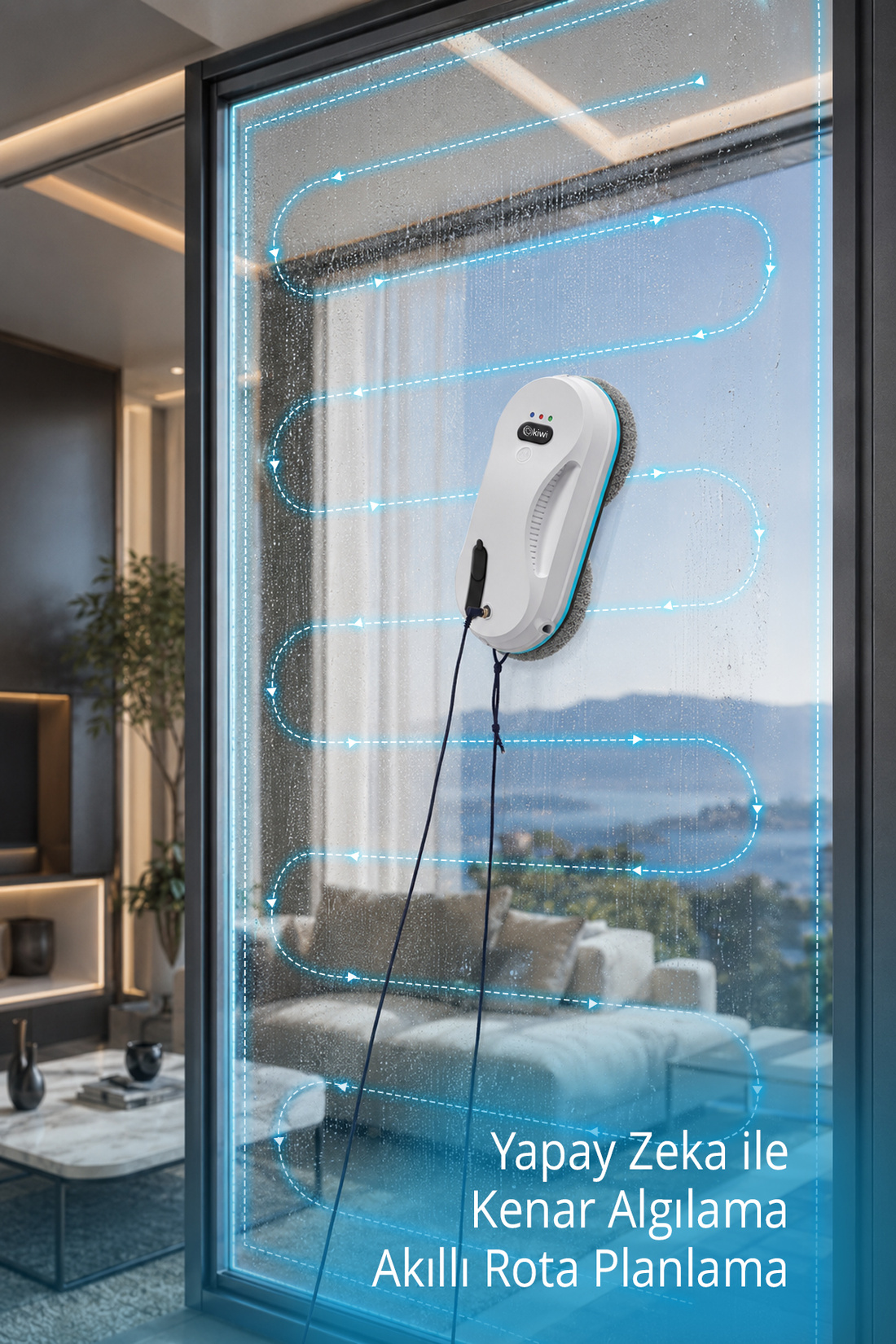 Kiwi KWC-7130 Pencere Temizleme Robotu - Görsel 4