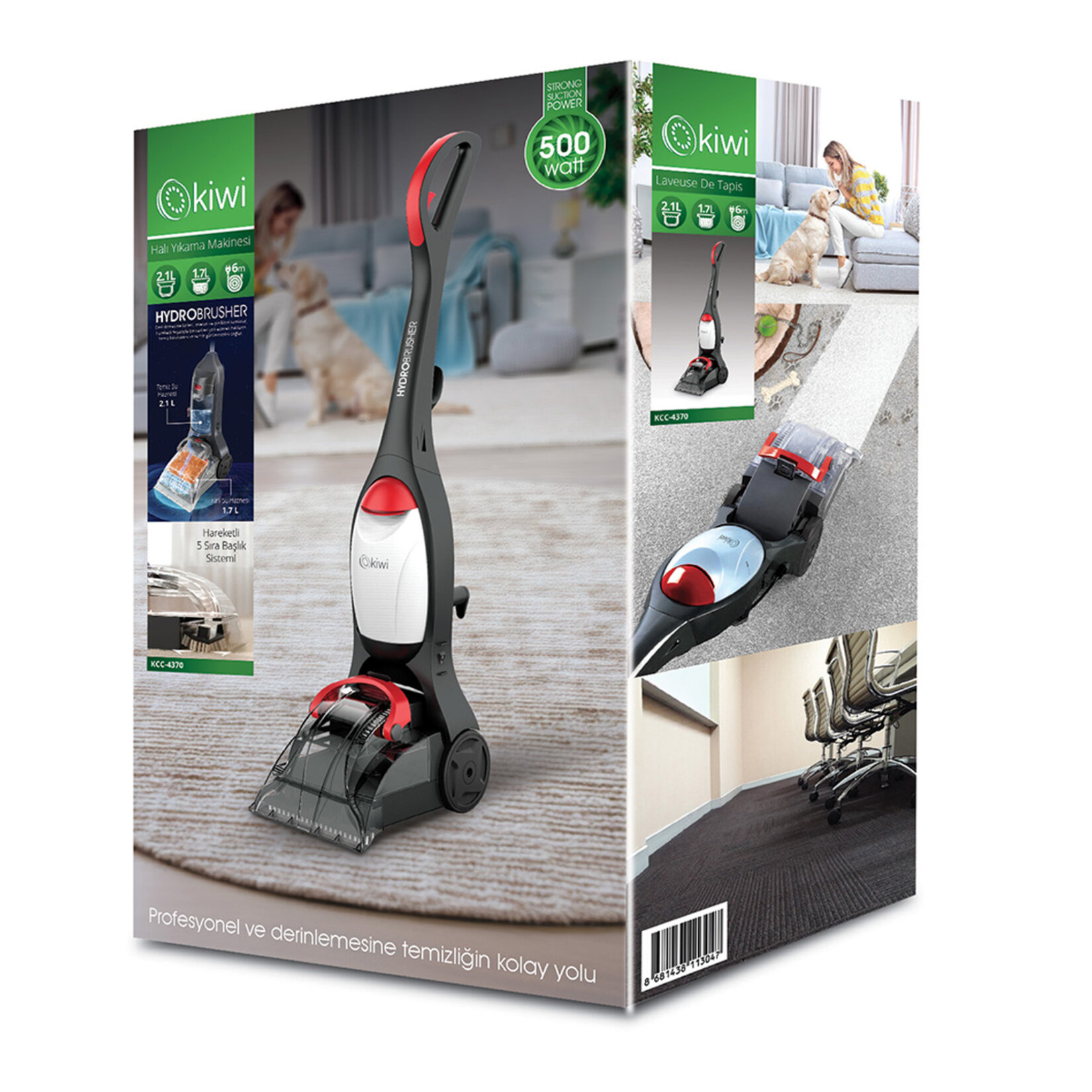 Kiwi KCC-4370 Halı Yıkama Makinesi - Görsel 2