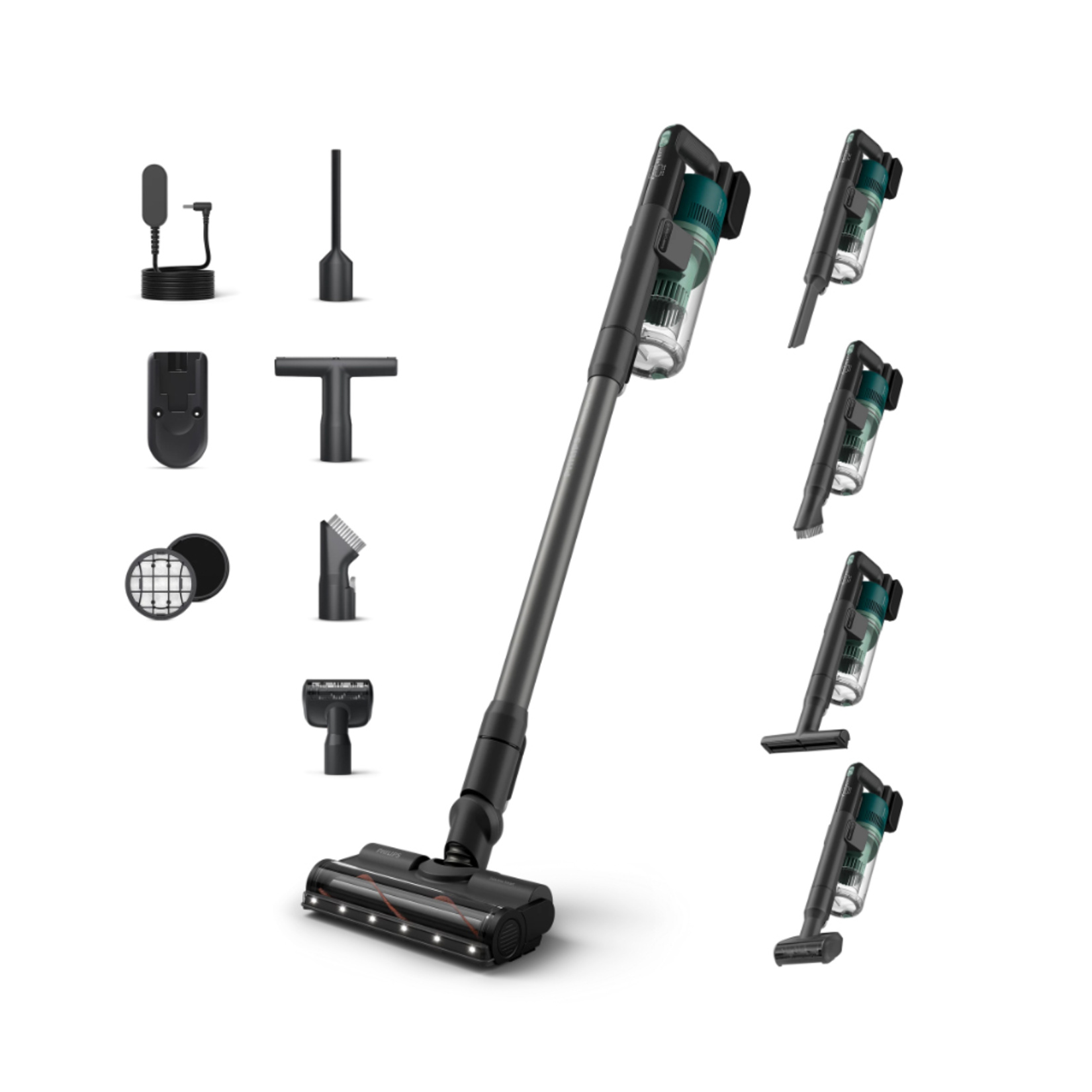 Philips XC6456/10 Kablosuz Şarjlı Dikey Süpürge - Görsel 2