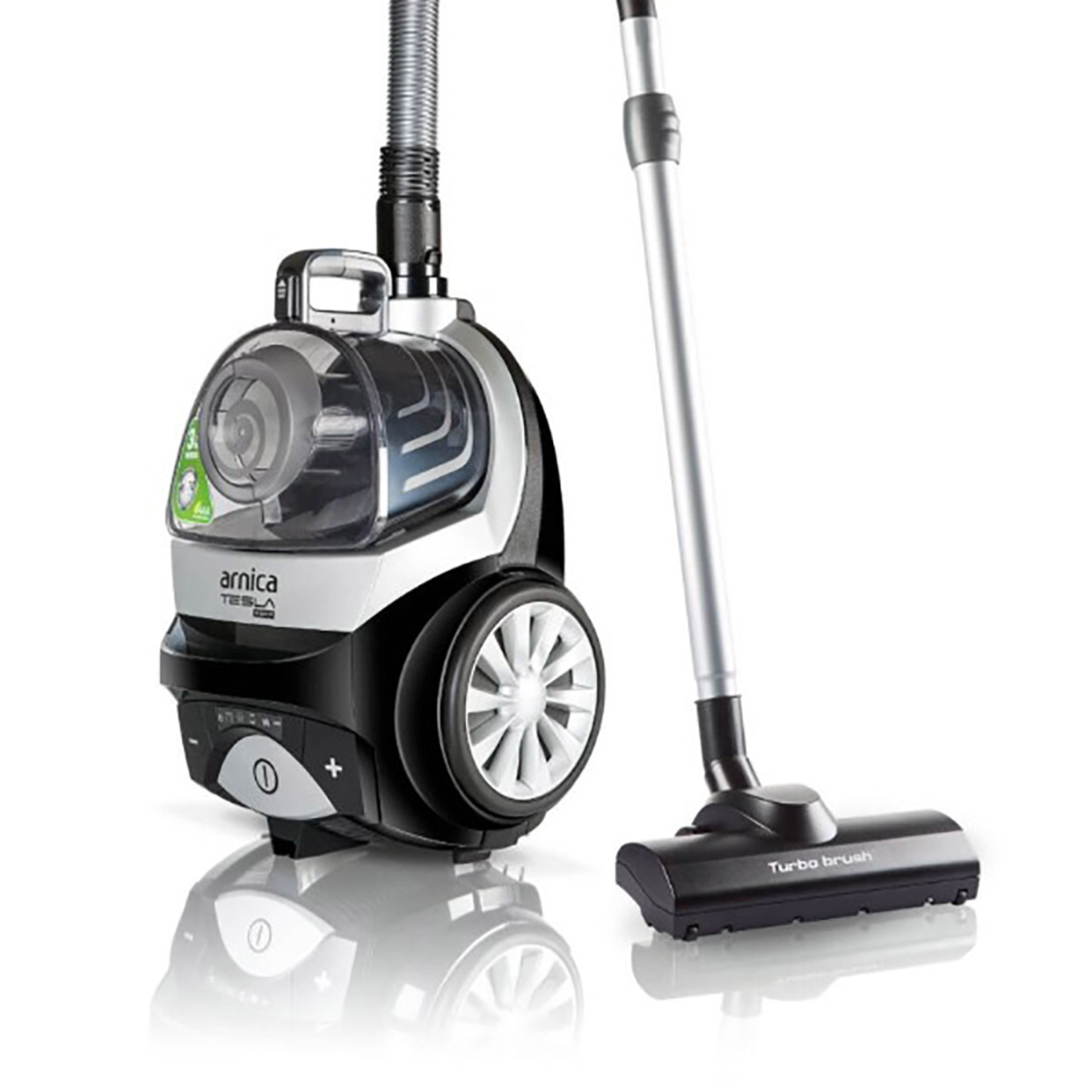 Arnica Tesla Premium Siyah-Silver Süpürge ET14320 - Görsel 3