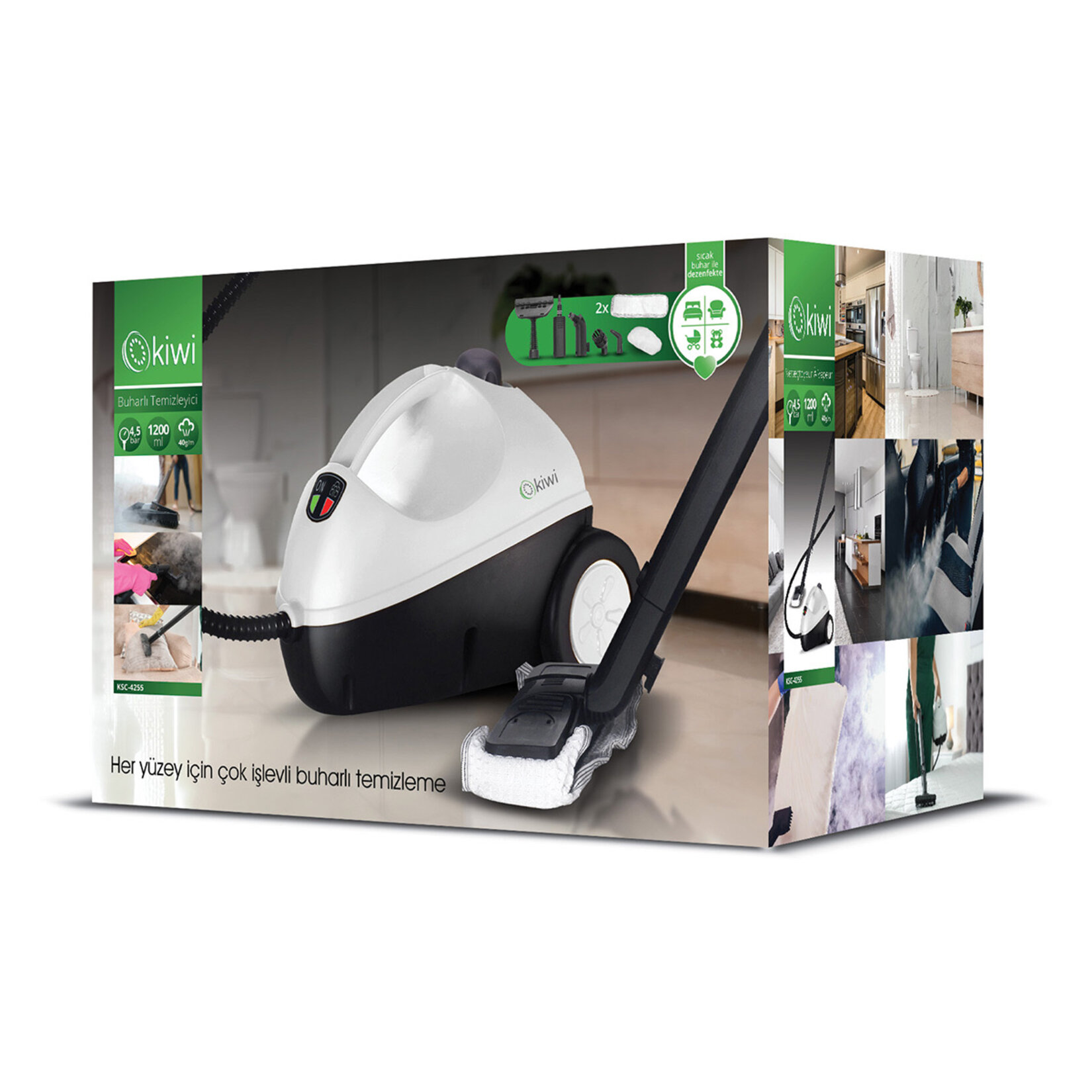 Kiwi KSC-4255 Buharlı Temizleyici - Görsel 1