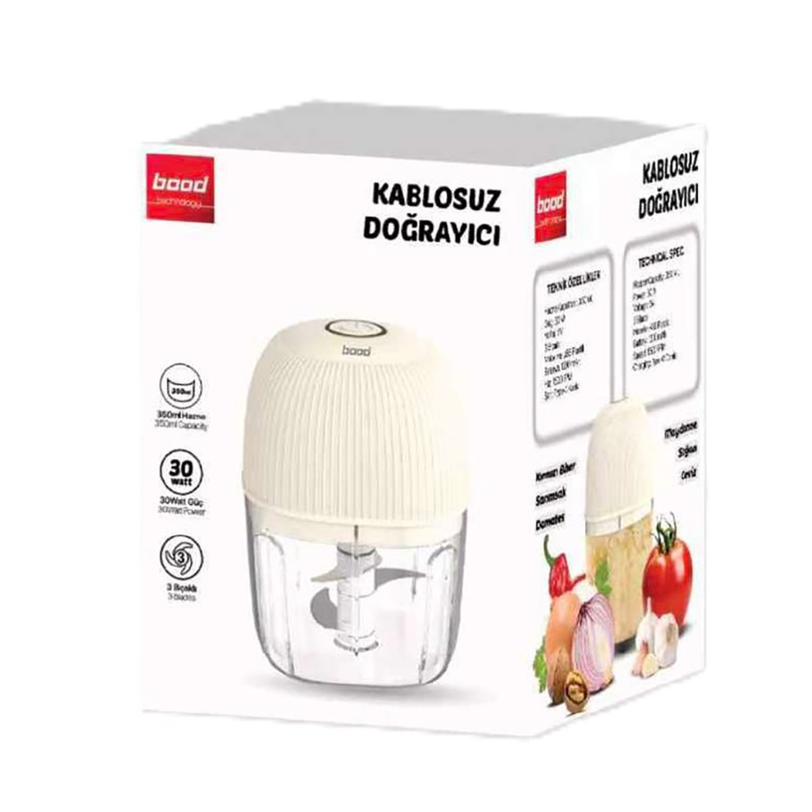 Bood Kablosuz Doğrayıcı MD-77