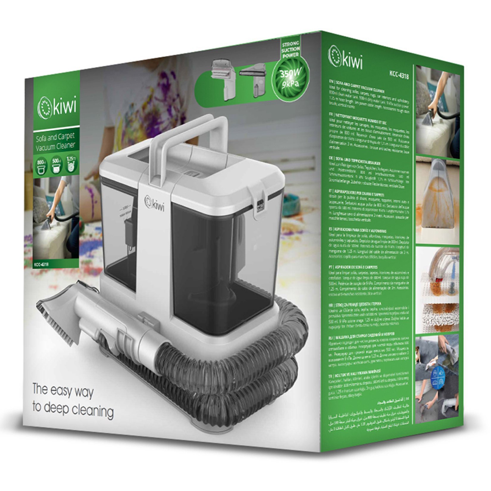 Kiwi KCC-4318 Halı ve Koltuk Yıkama Makinesi - Görsel 4