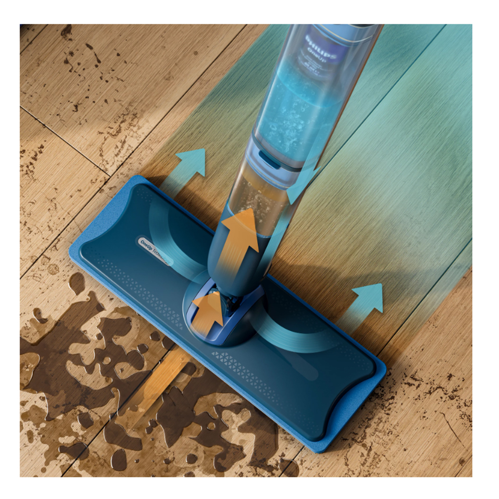 Philips Oneup 5000 Serisi XV5113/01 Elektrikli Mop - Görsel 4