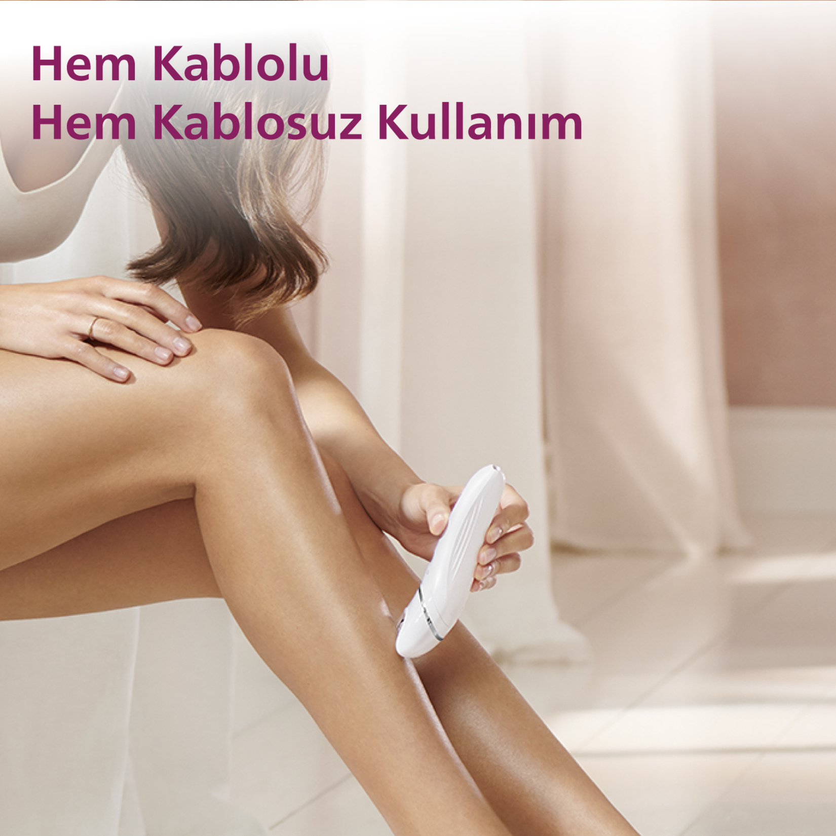 Philips BRE700/05 Islak ve Kuru Epilasyon Cihazı - Görsel 10