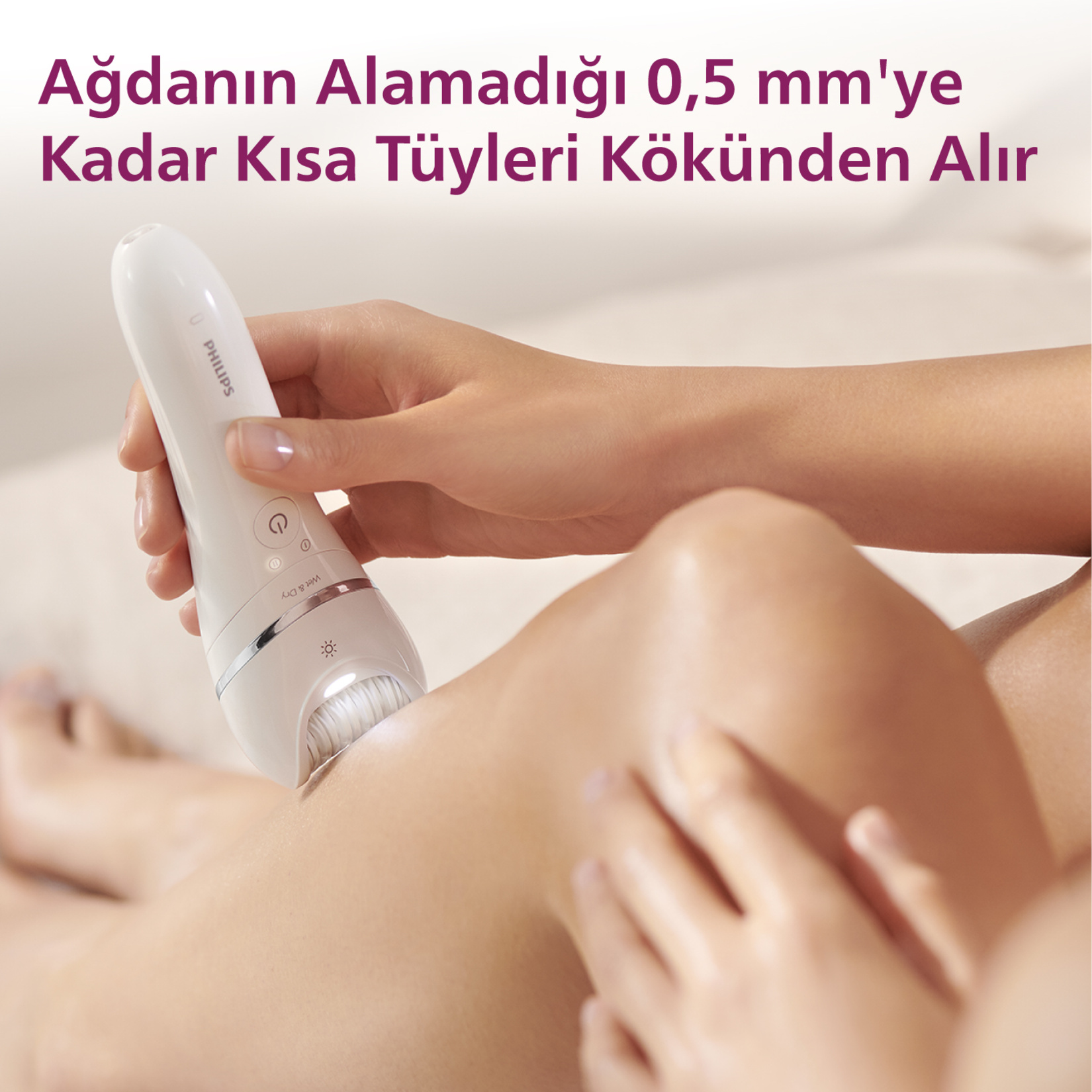 Philips BRE700/05 Islak ve Kuru Epilasyon Cihazı - Görsel 3