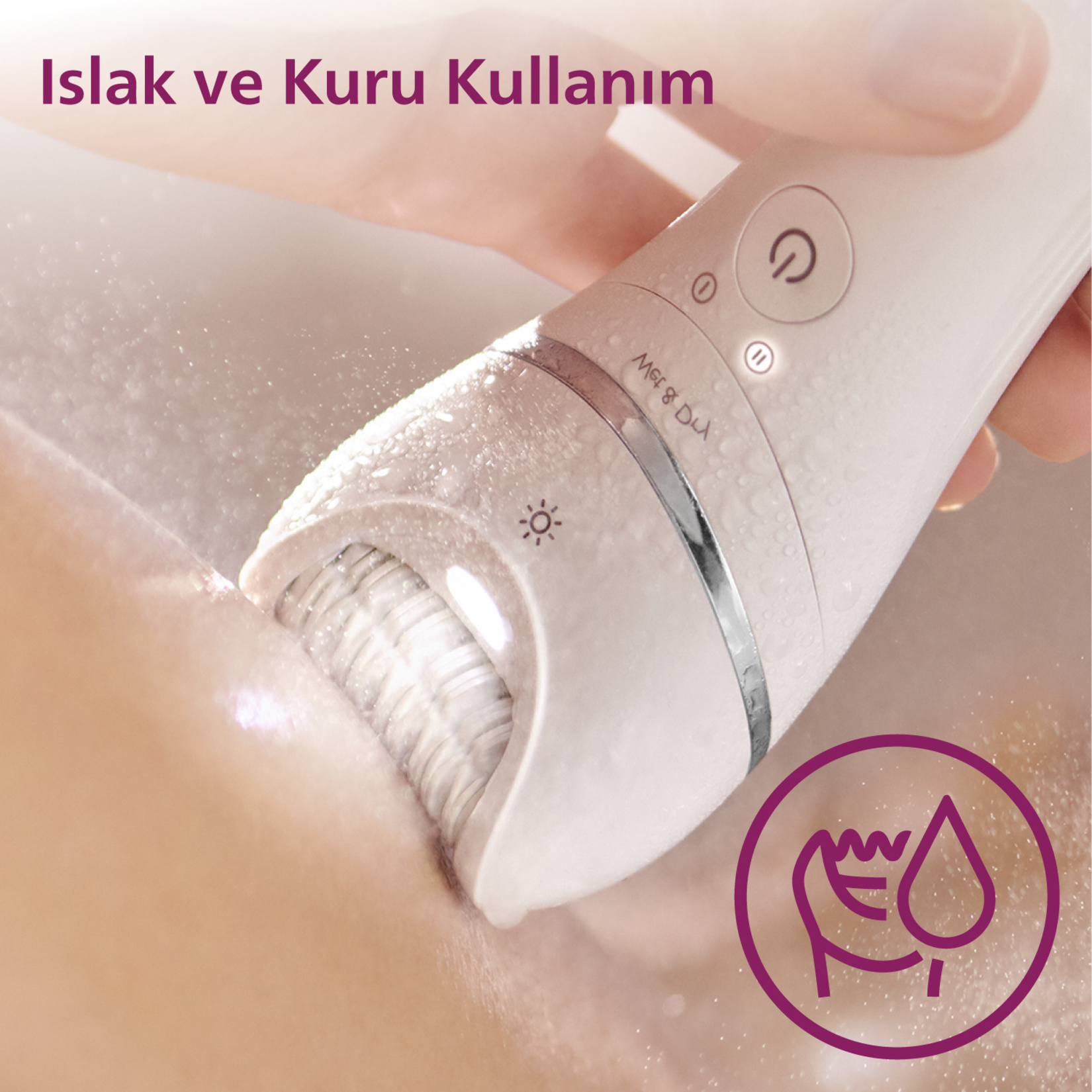 Philips BRE700/05 Islak ve Kuru Epilasyon Cihazı - Görsel 6