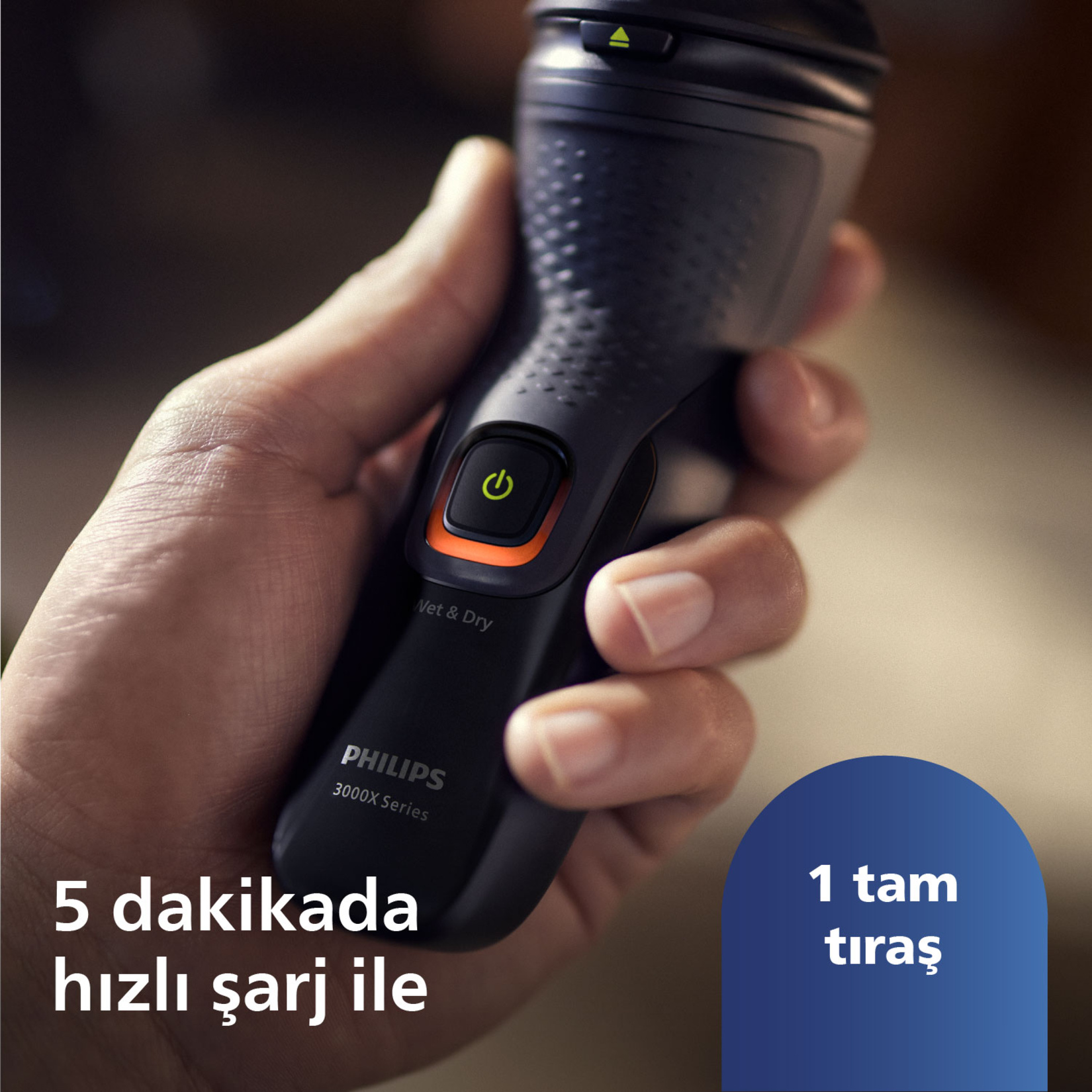 Philips X3021/00 Islak Kuru Traş Makinesi - Görsel 9