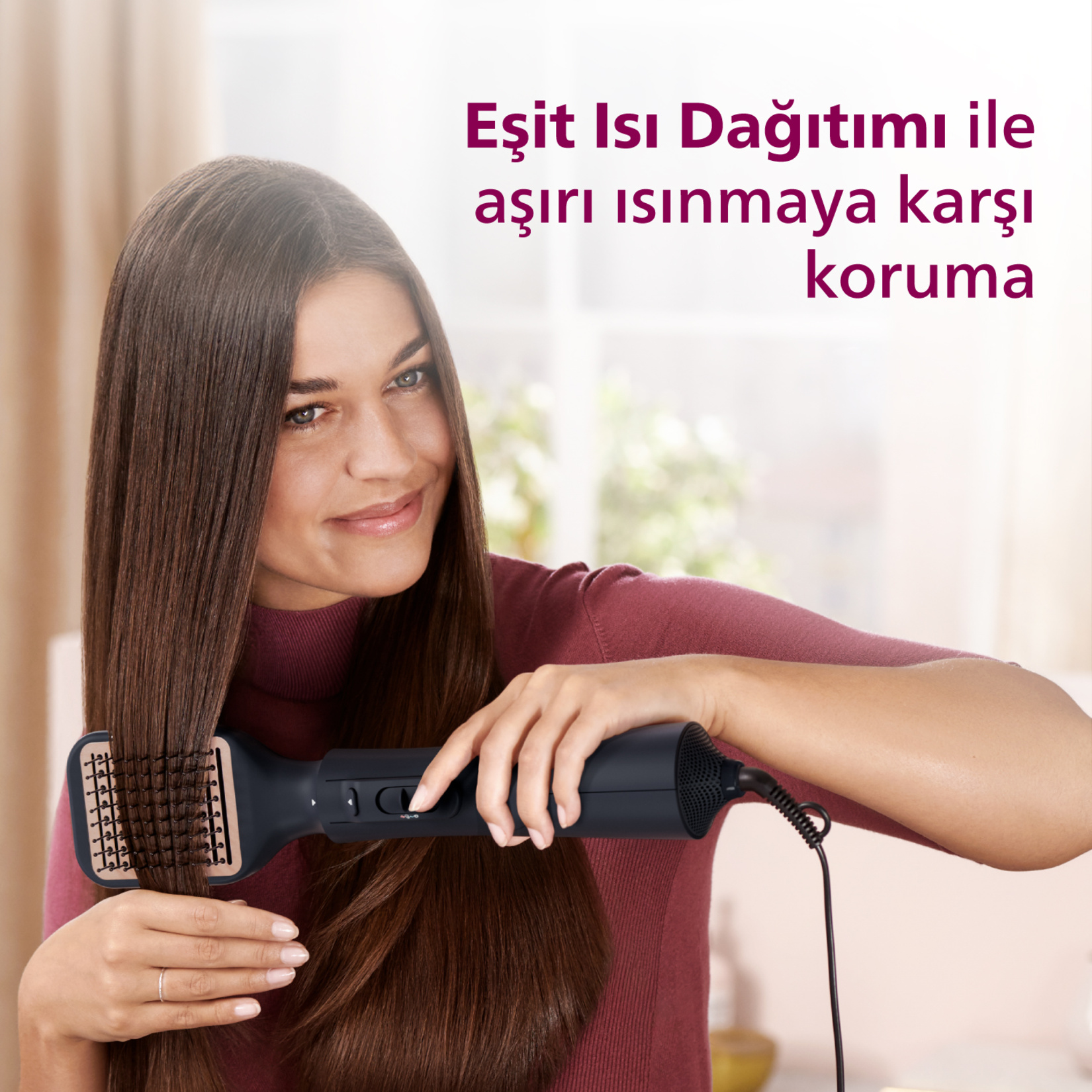 Philips BHA530/00 Saç Şekillendirici Tarak - Görsel 3