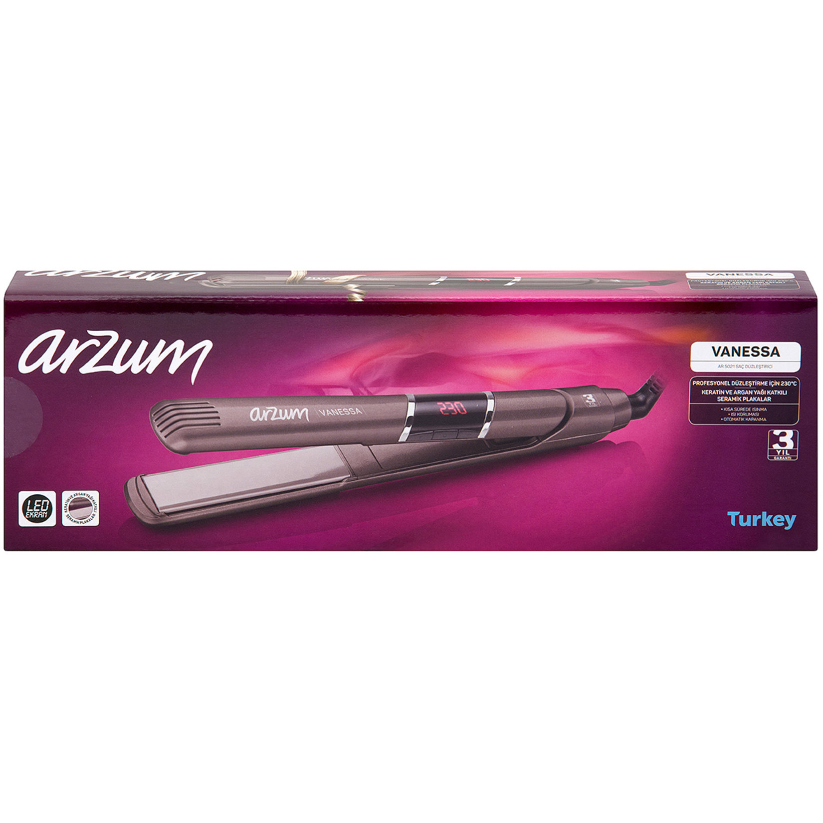 Arzum Vanessa Saç Düzleştirici Ar5021