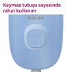 Philips BRE228/05 Epilasyon Cihazı Mavi - Görsel 7