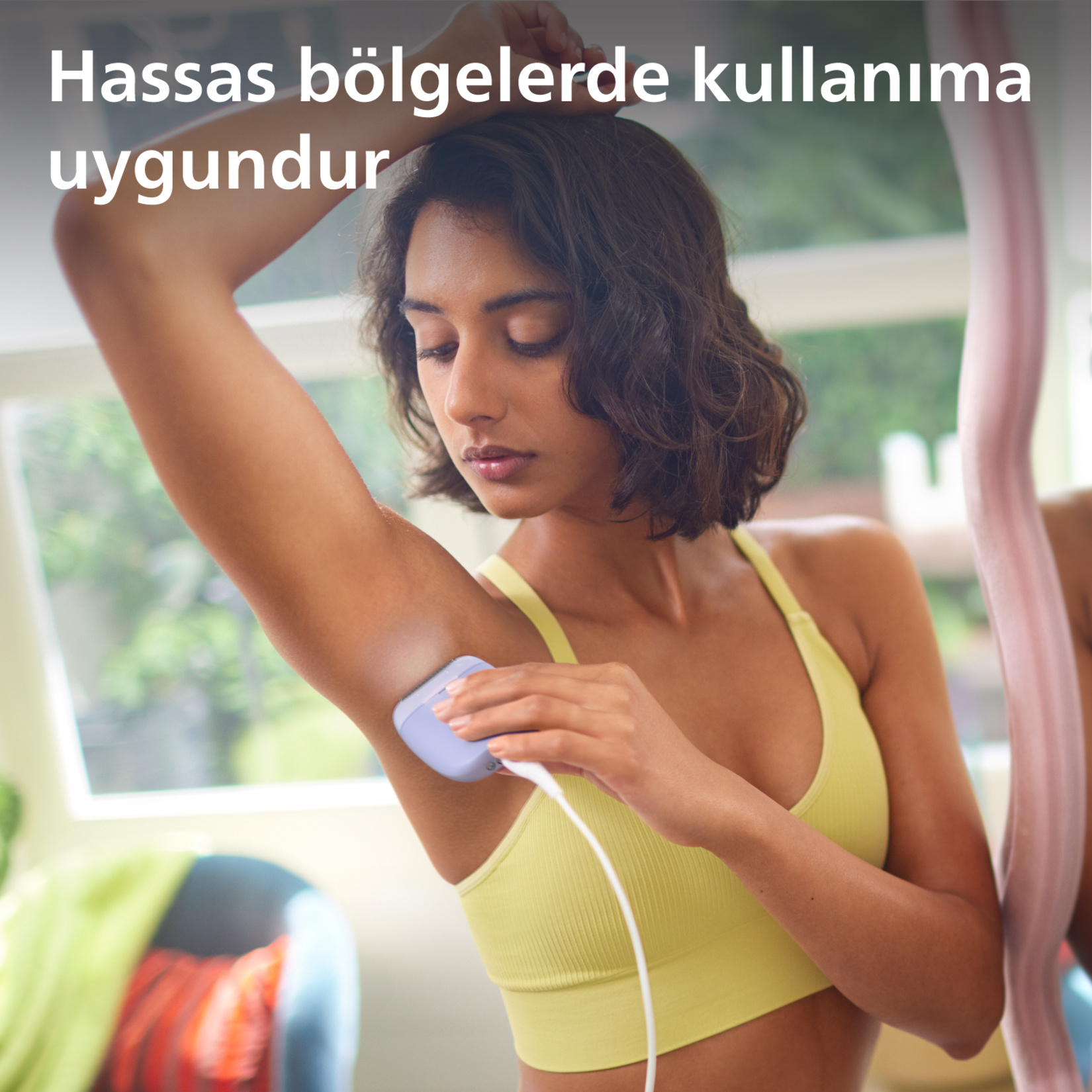 Philips BRE247/05 Epilasyon Cihazı Mavi - Görsel 6