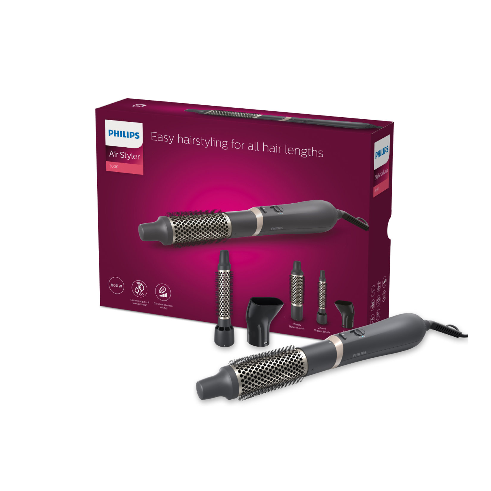 Philips BHA301/00 Şekillendirme ve Kurutma Seti - Görsel 1