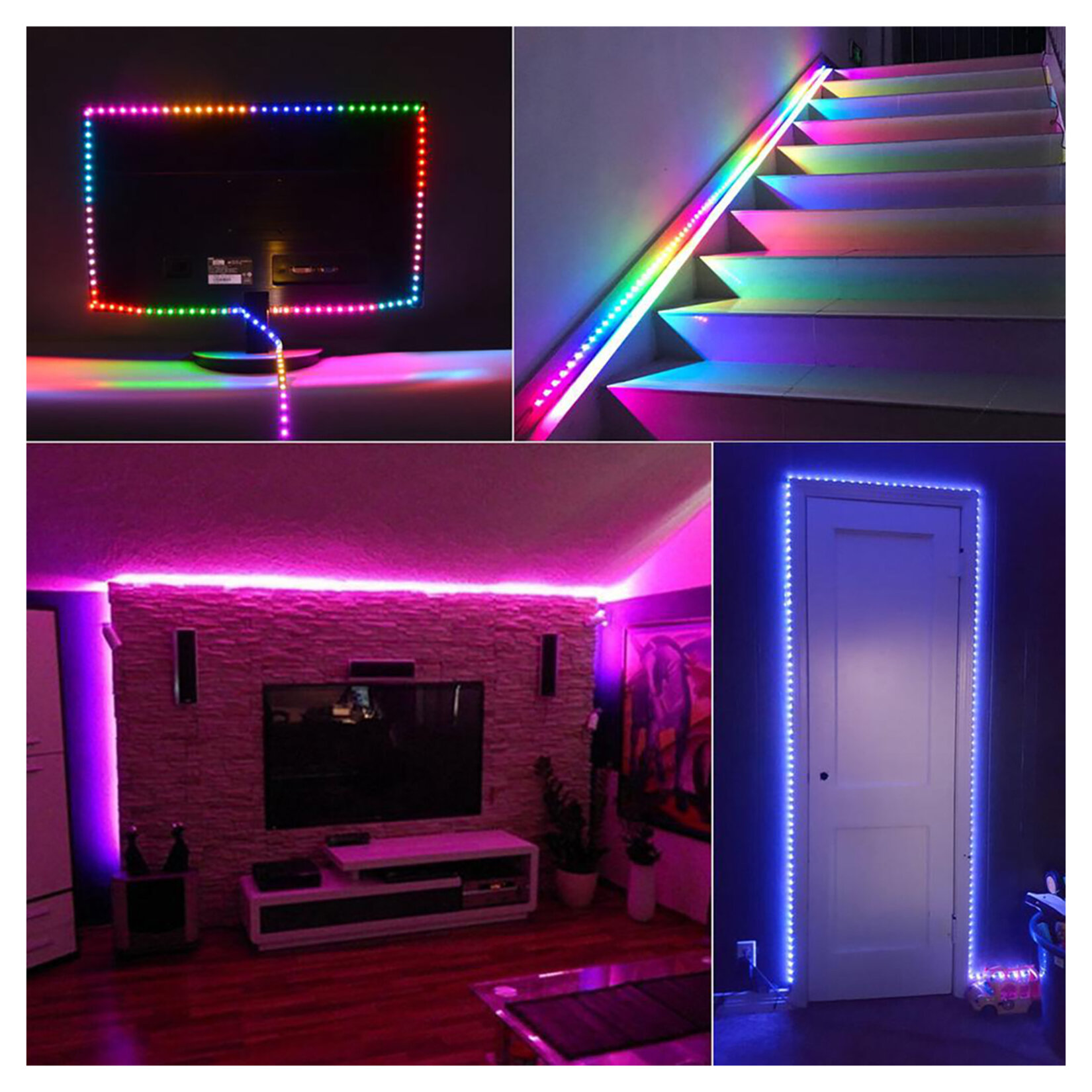 Bood Kumandalı Müziğe Duyarlı Şerit Led RS-30 - Görsel 4