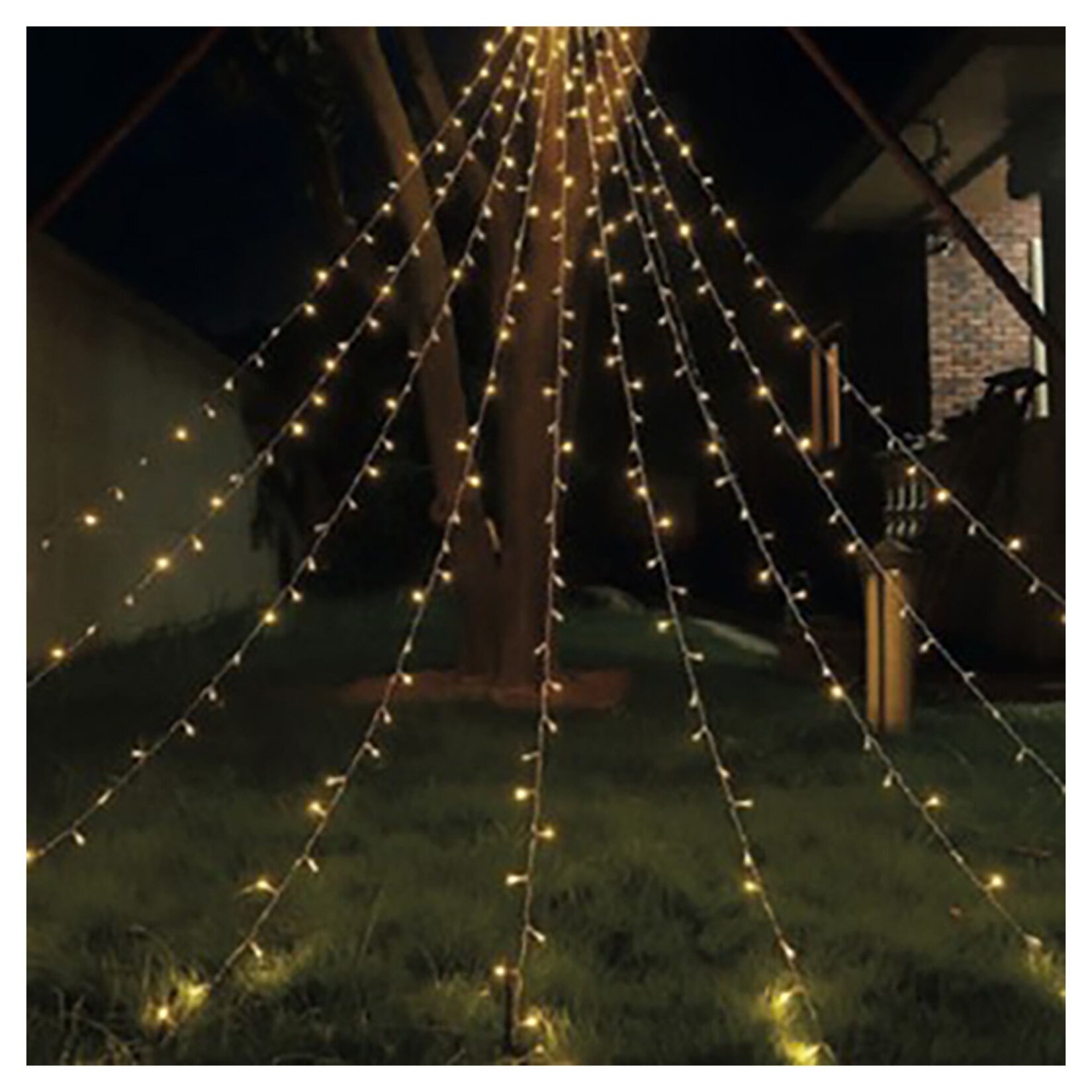 i'think Yılbaşı Sarı Led Işık 50 Led LS-820 - Görsel 2