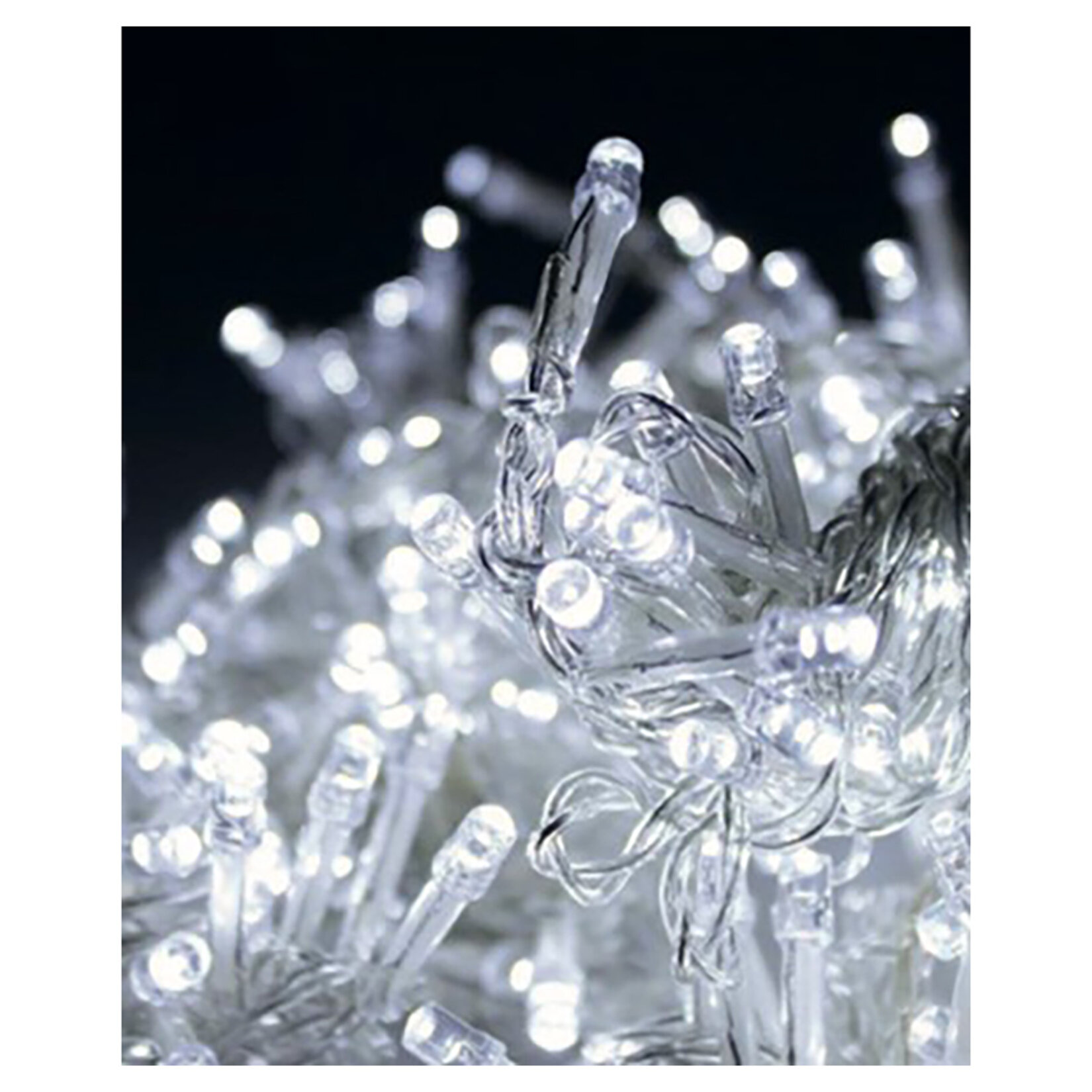 i'think Yılbaşı Beyaz Led Işık 50 Led LS-830 - Görsel 2