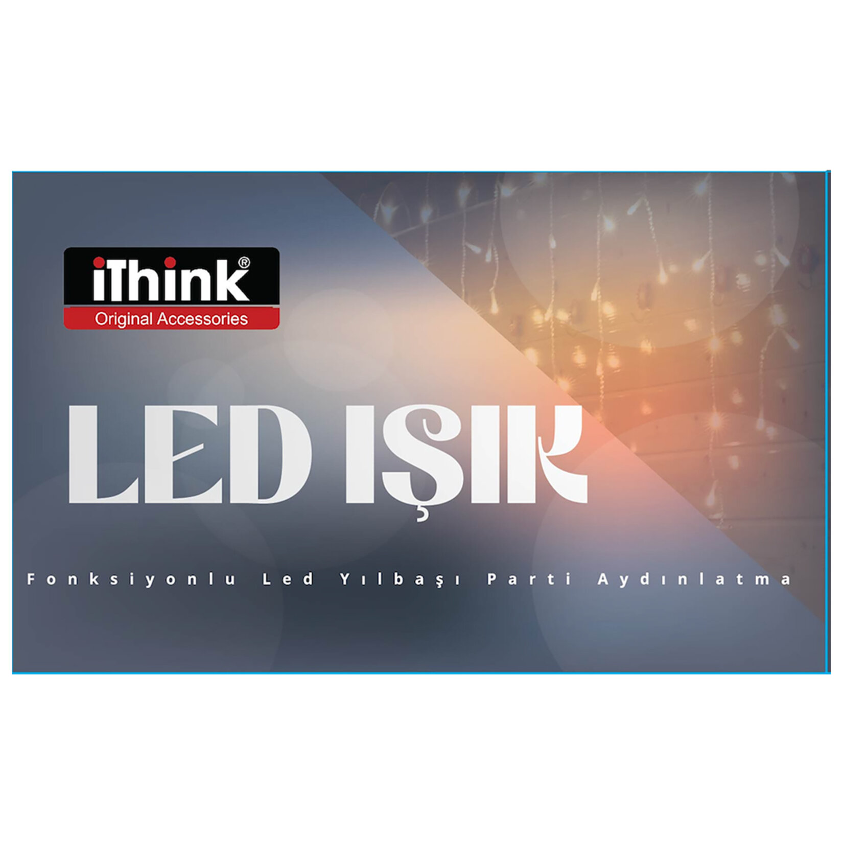 i'think Led Yılbaşı Işık 3M 96 Led LS-730 - Görsel 2