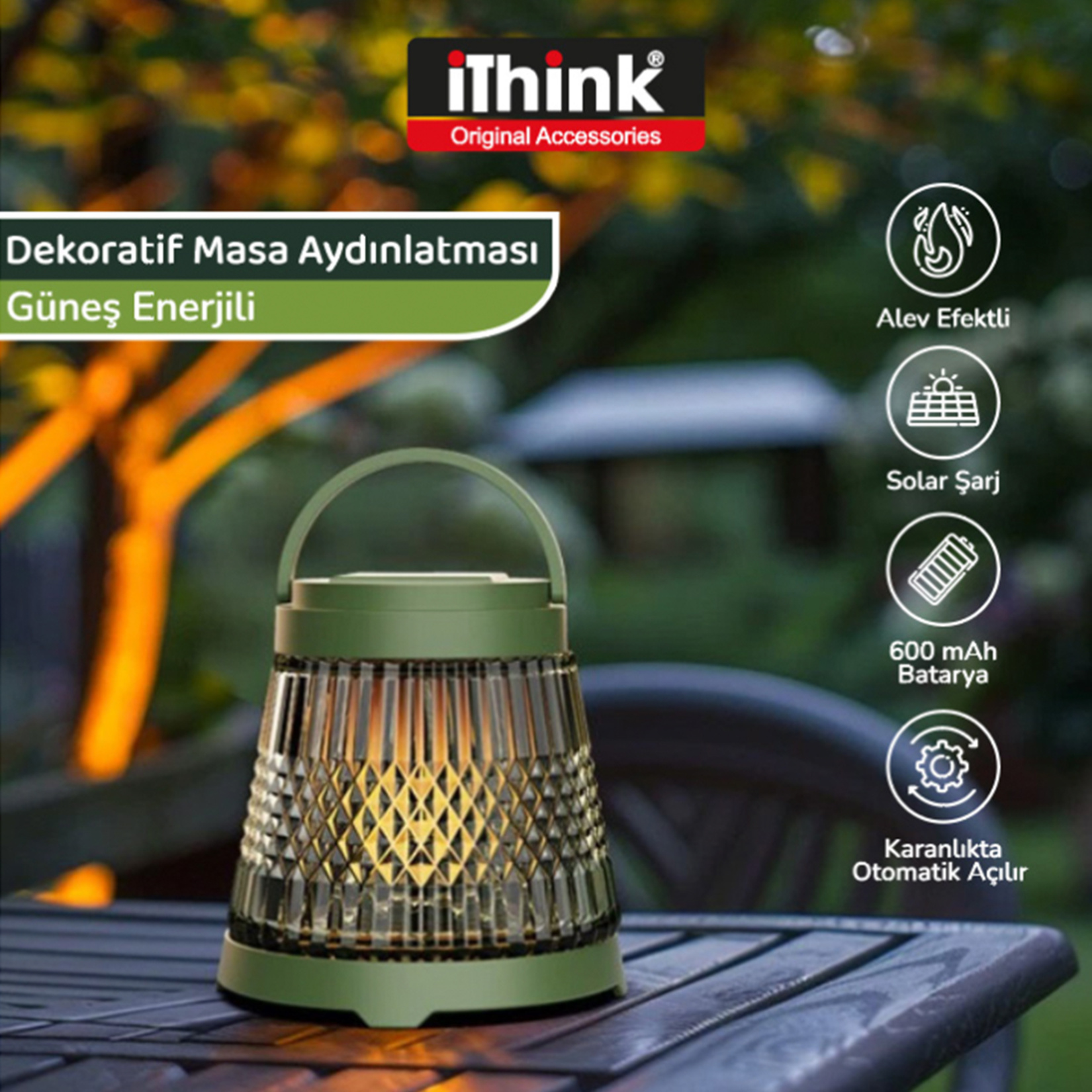 I'think Güneş Enerjili Masa Aydınlatması LC-150 - Görsel 2