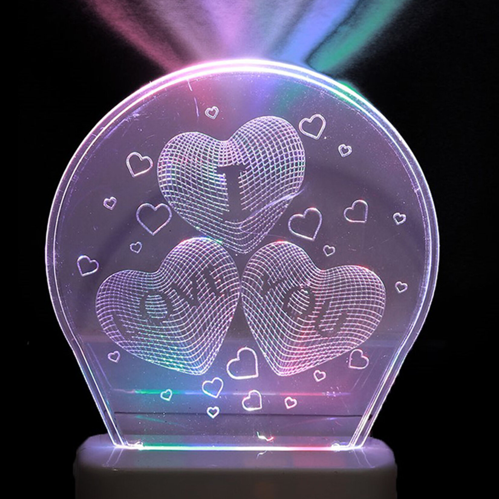 Urban Mood Prize Takılan 3 Boyutlu Gece Lambası GL-33 - Görsel 4