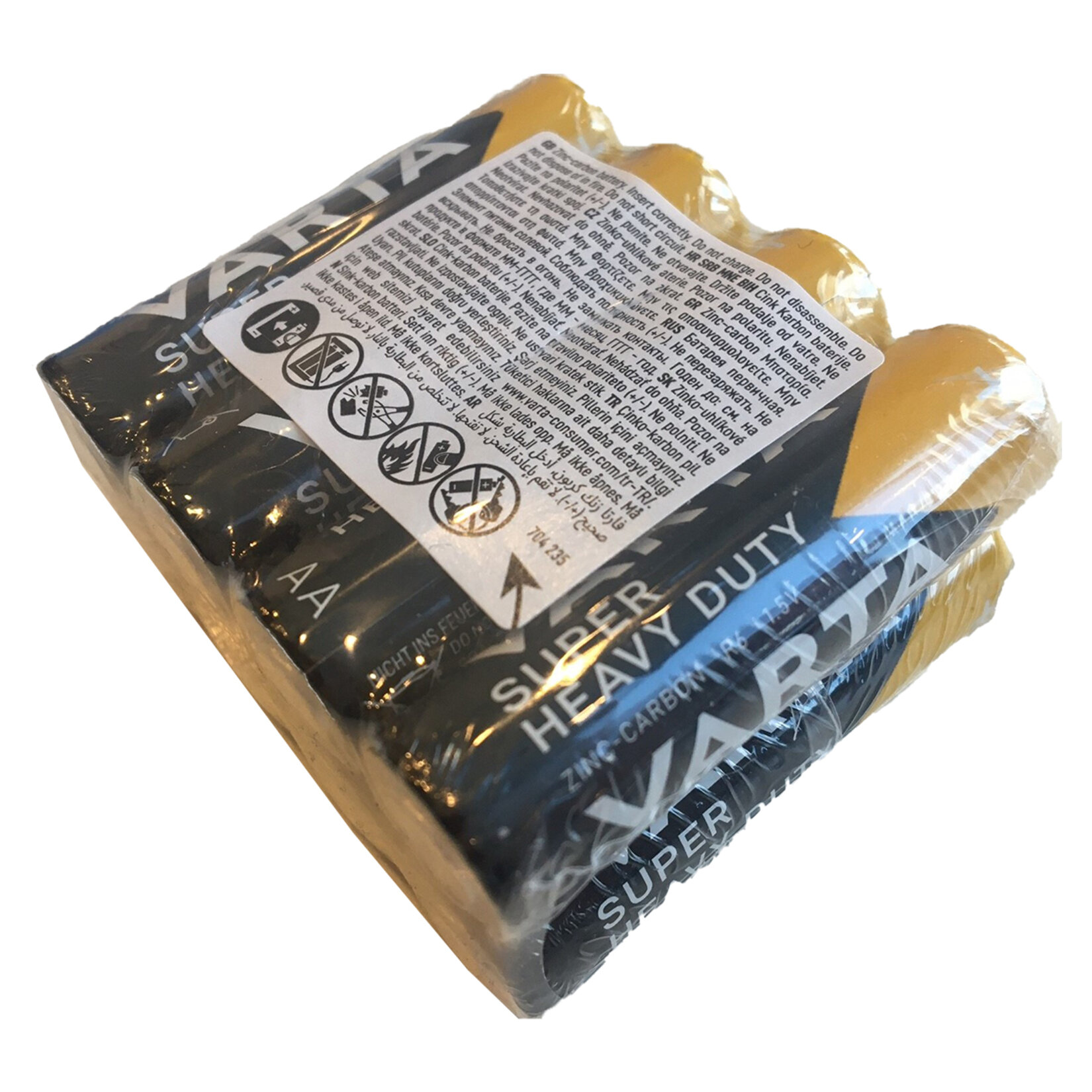 Varta Super Heavy Duty Kalem Pil 8'li AA - Görsel 2