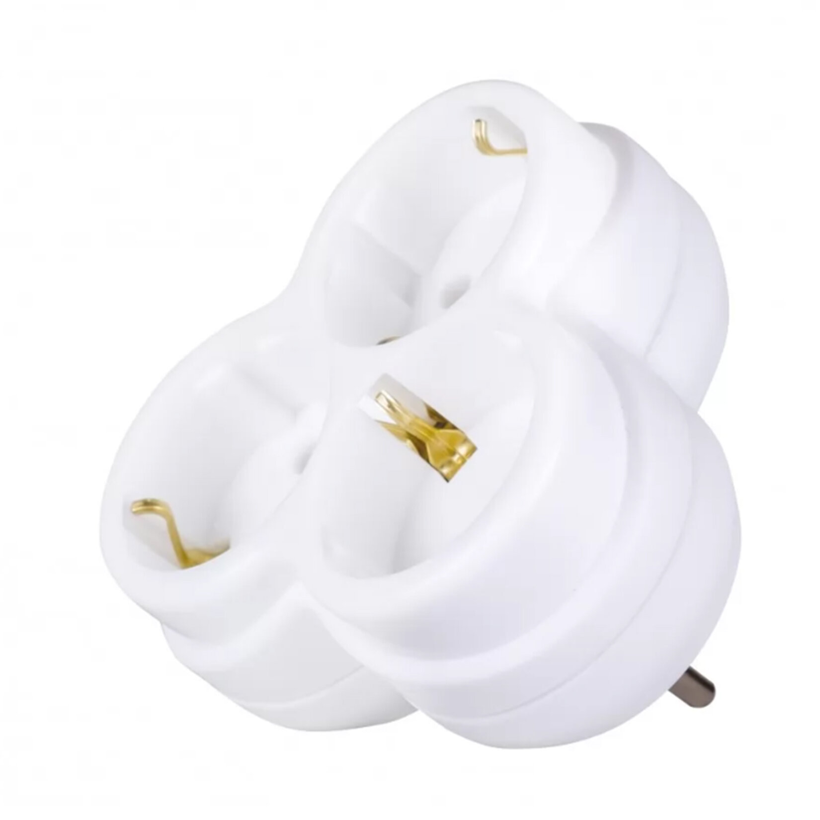 Nilson Üçlü Golyat Priz (Flash) Beyaz