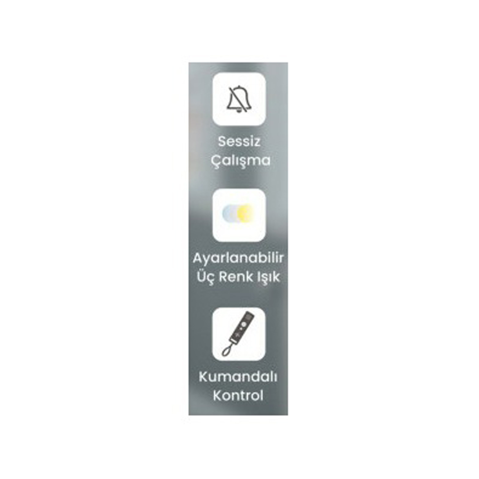Joysidea Tavan Vantilatör ve Led Lamba FN-990 - Görsel 3