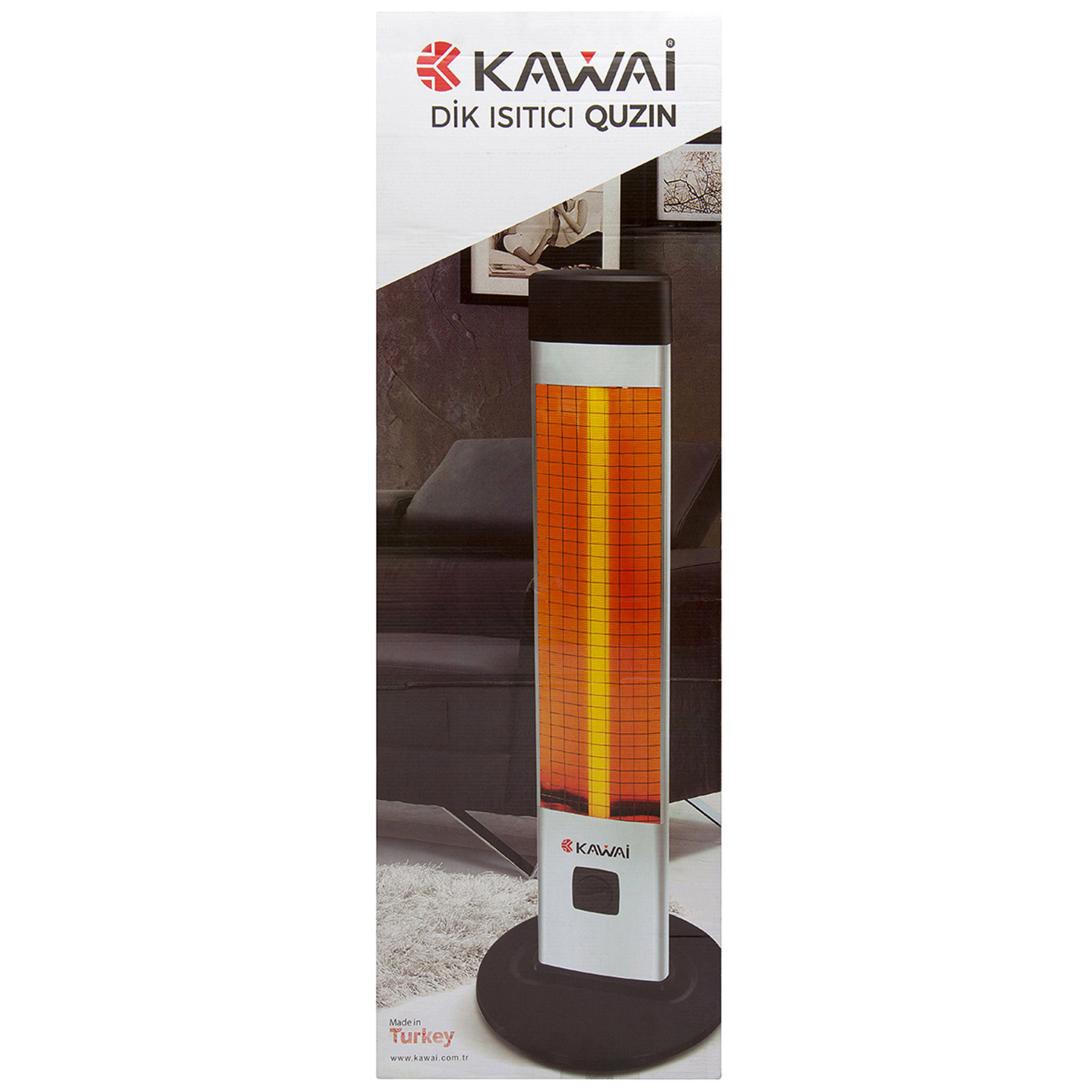 Kawai Kw-04 Quzin 2000W Infrared Dik Isıtıcı