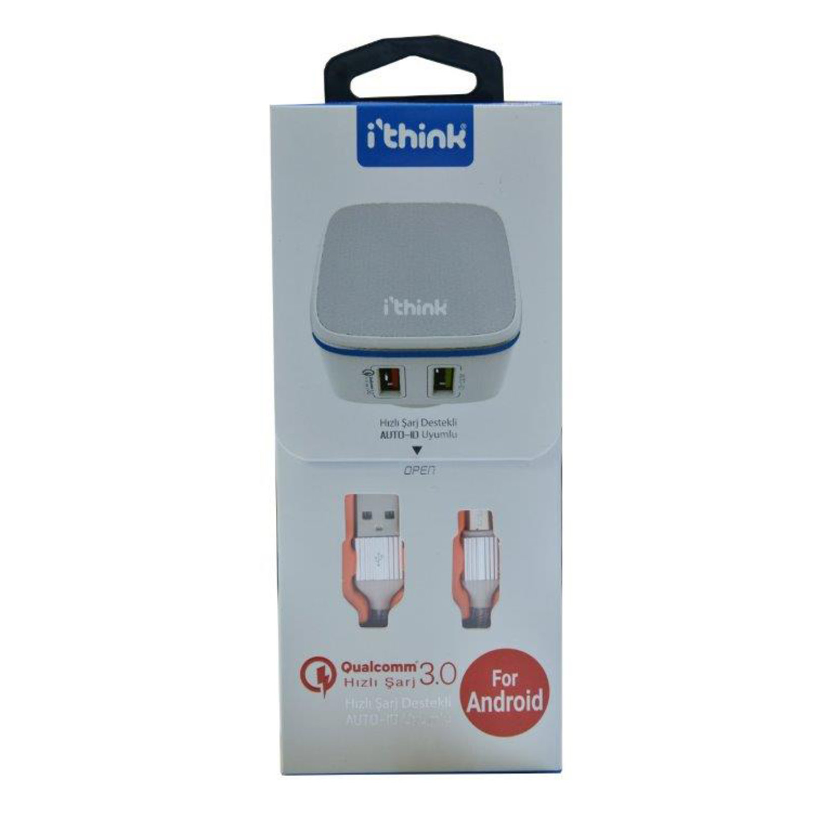 i'think Ev Şarj Quick (Hızlı Şarj) + Mikro Data Kablo
