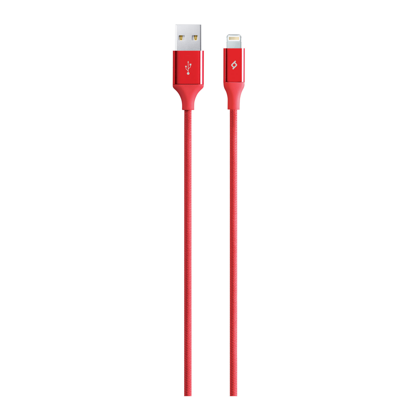 Ttec Alumicable Iphone Şarj Kablosu Kırmızı