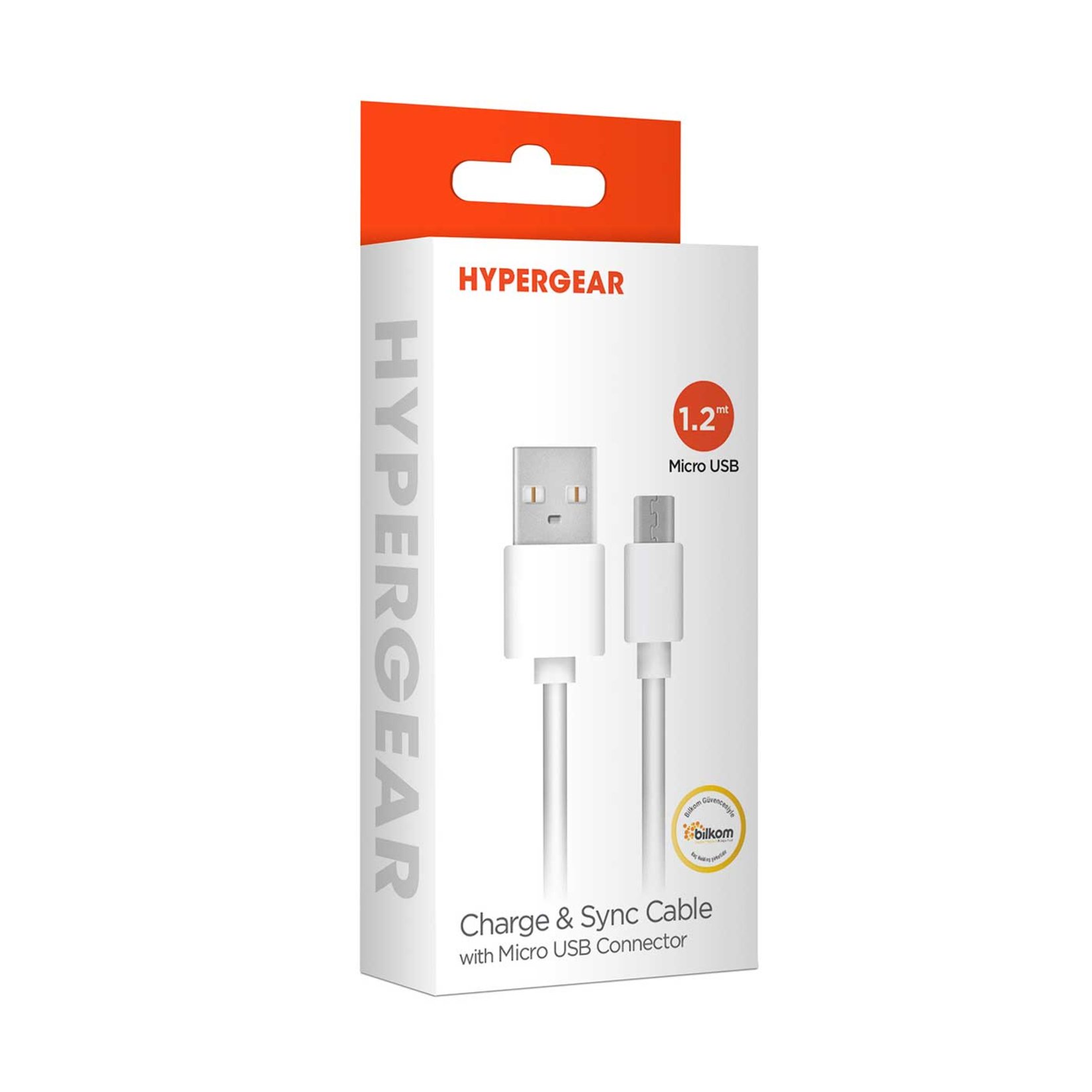 Hypergear Micro Usb 1.2M Şarj Kablosu