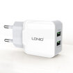 Ldnio 2 Usb Girişli Ev Şarj Cihazı 2.4A A2202 - Görsel 1