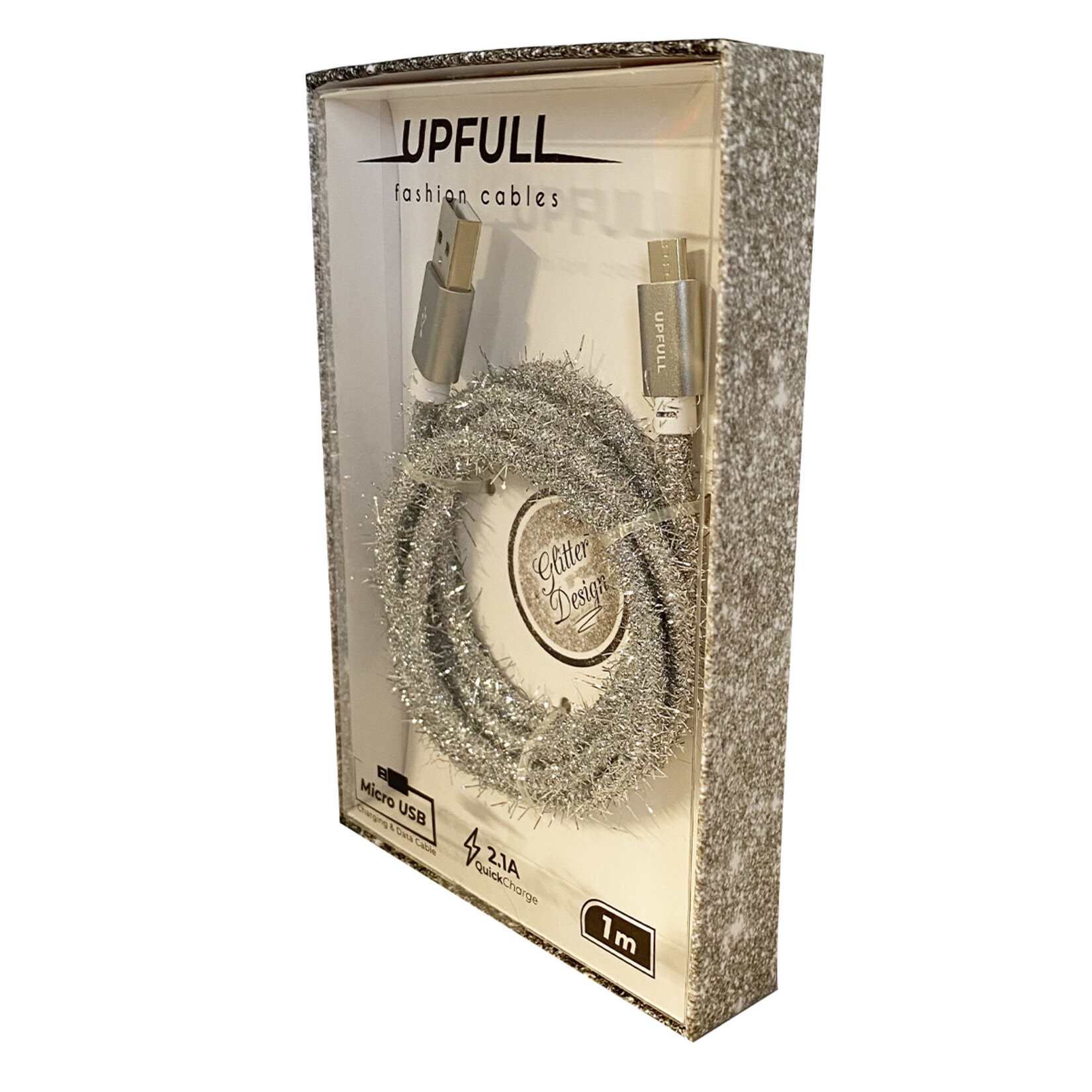 Upfull Parıltılı Micro USB Kablo NT-54 - Görsel 1