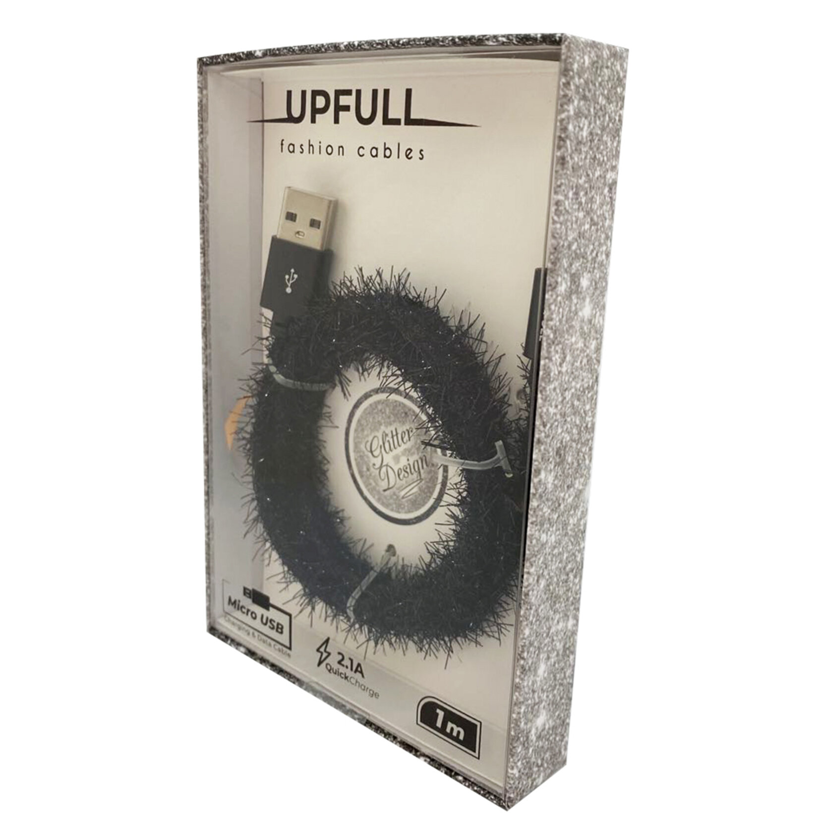 Upfull Parıltılı Micro USB Kablo NT-54 - Görsel 2