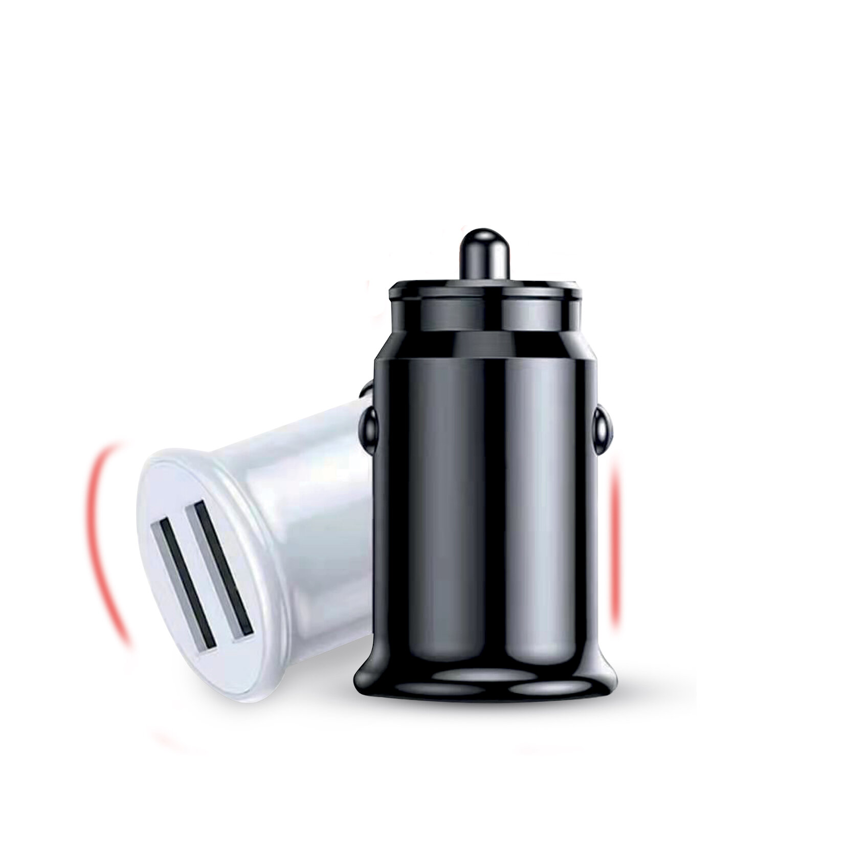 İ'think Çift Usb Araç İçi Şarj Cihazı A40 - Görsel 1
