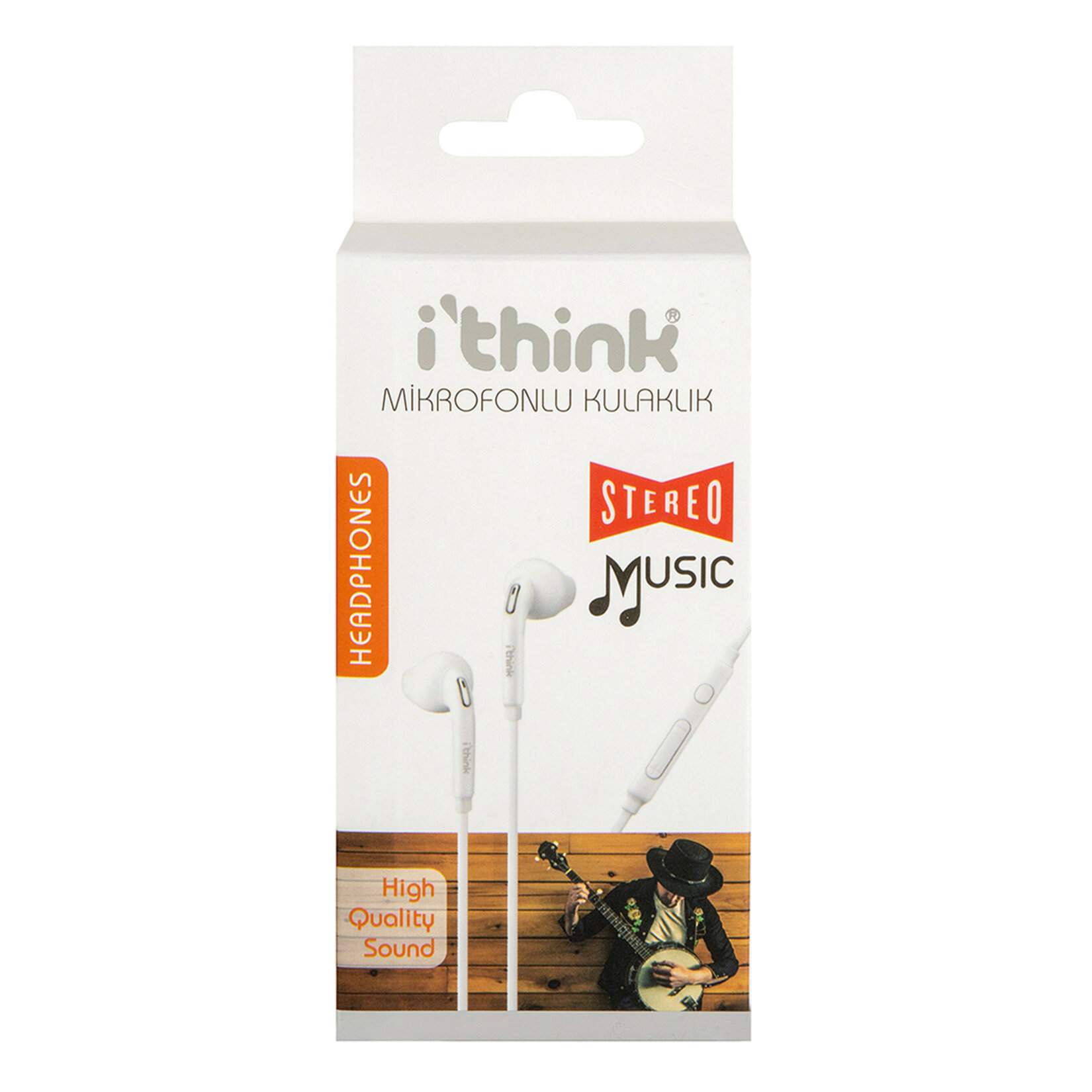 i'think New Universal Mikrofonlu Kulaklık