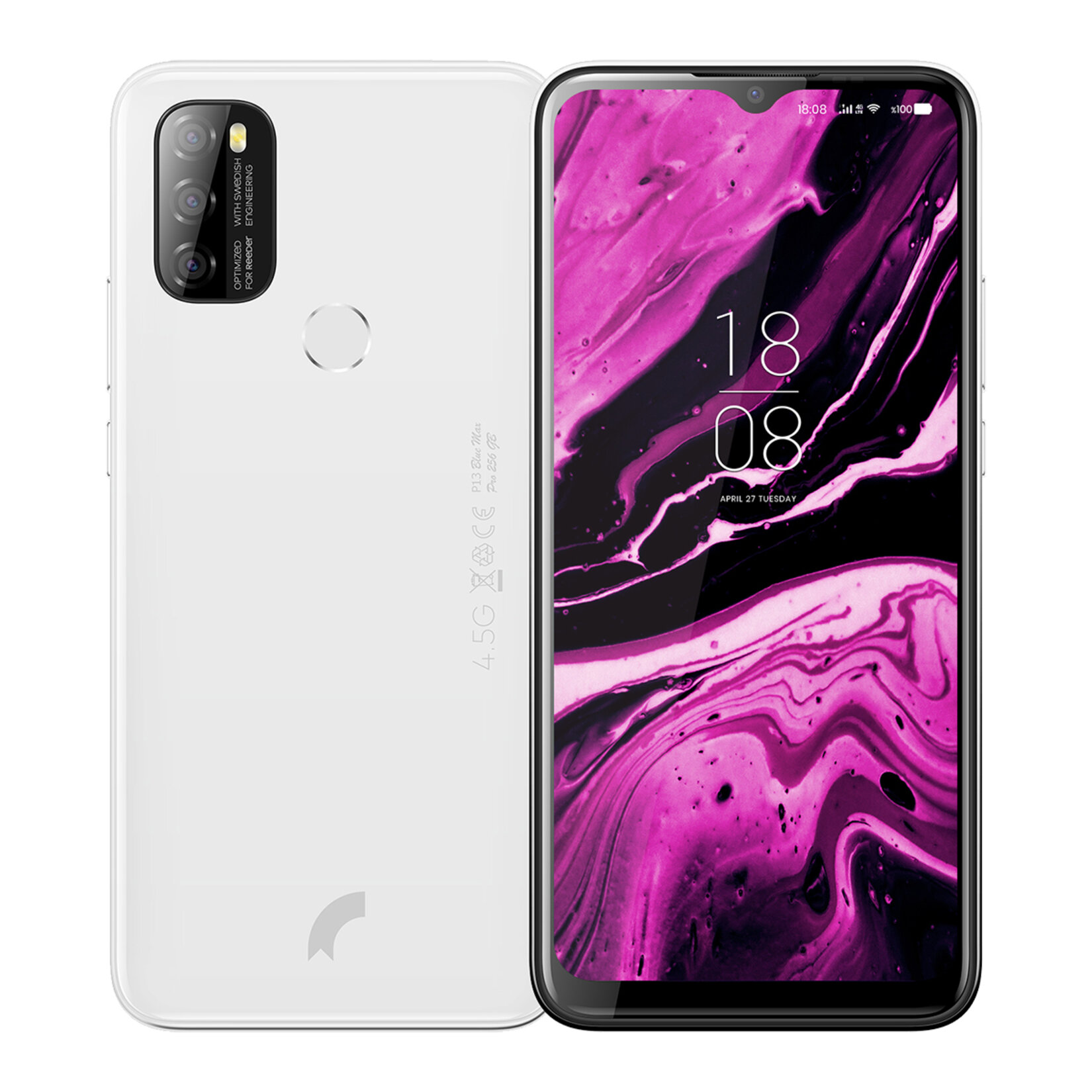 Reeder P13 Blue Max Pro 6-256Gb Beyaz Cep Telefonu