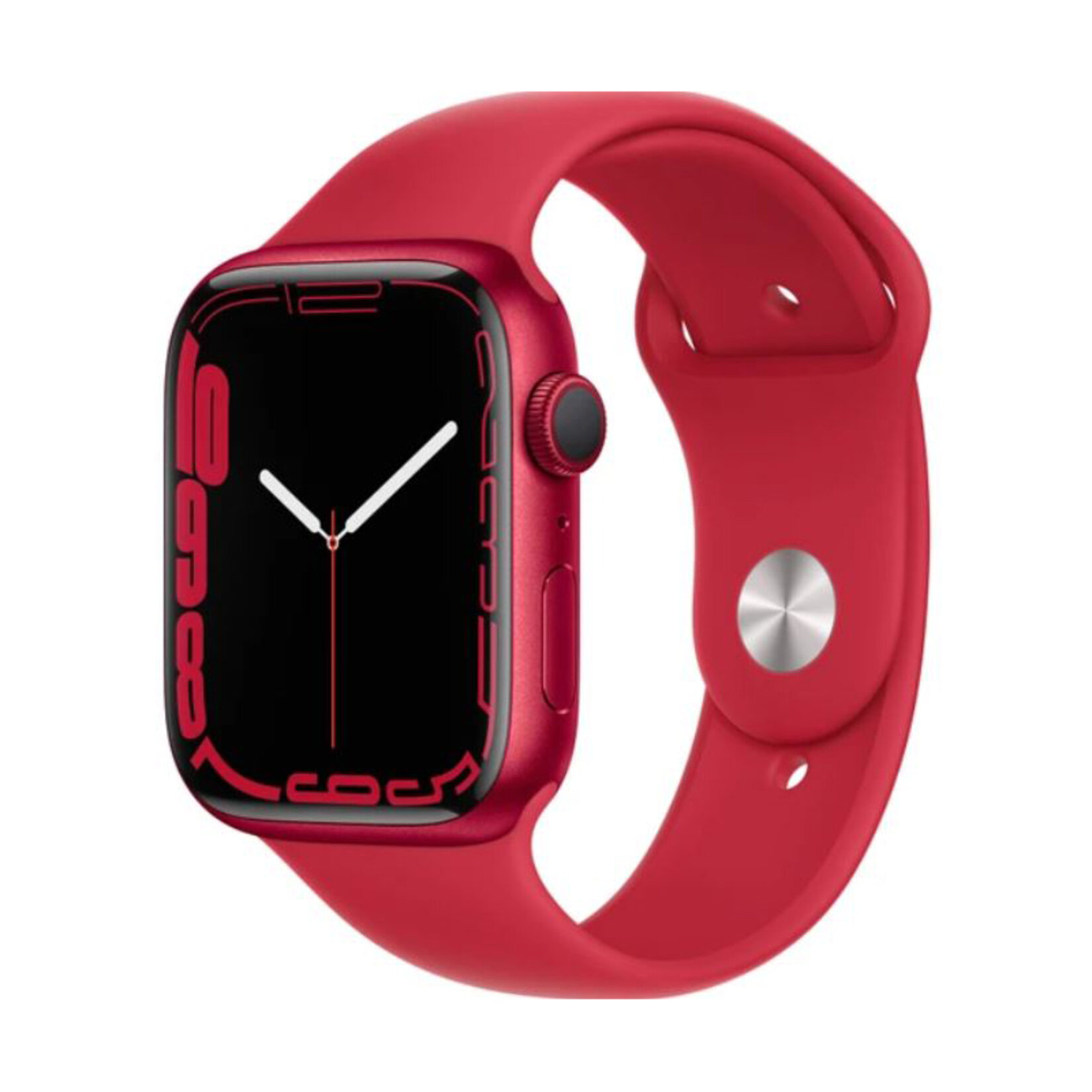 Apple Watch S7 45Mm Red Spor Band Mkn93tu/a
