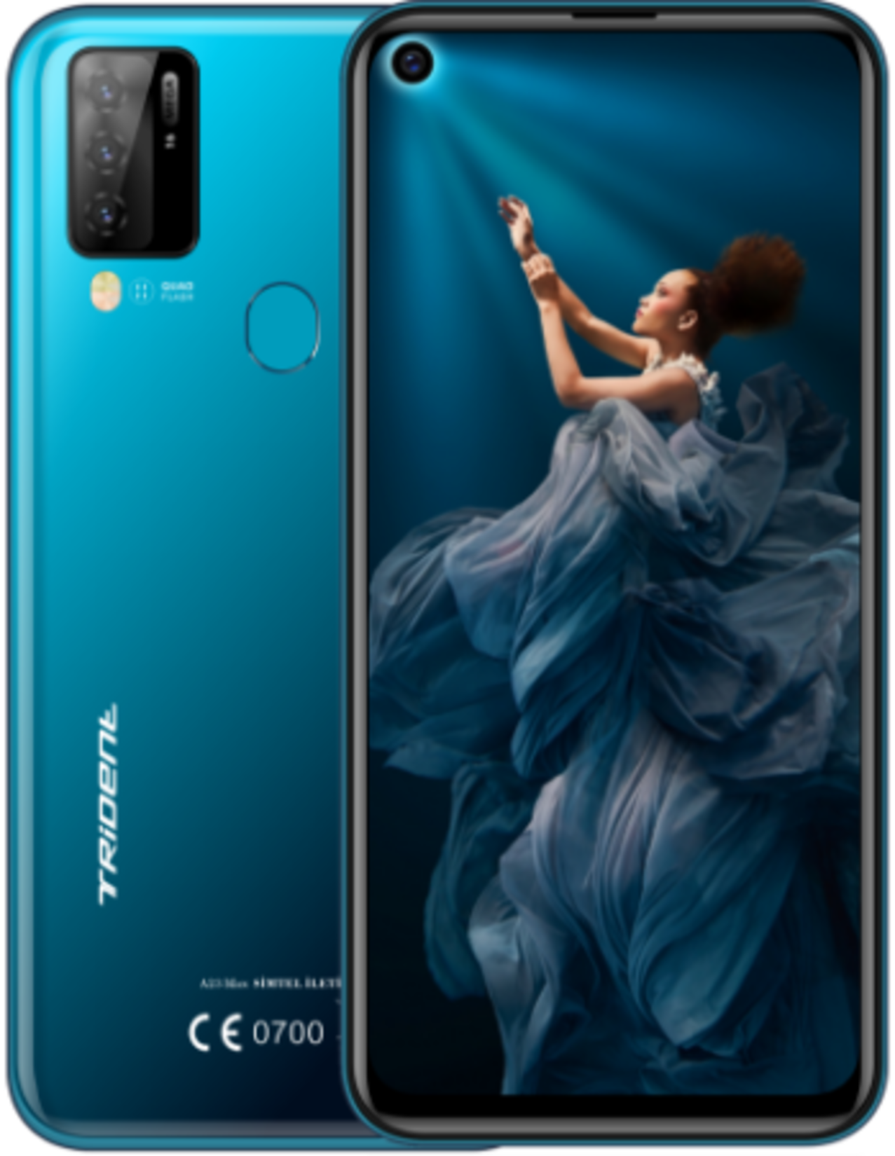 Trident A23 Max 4-64 GB Mavi Cep Telefonu