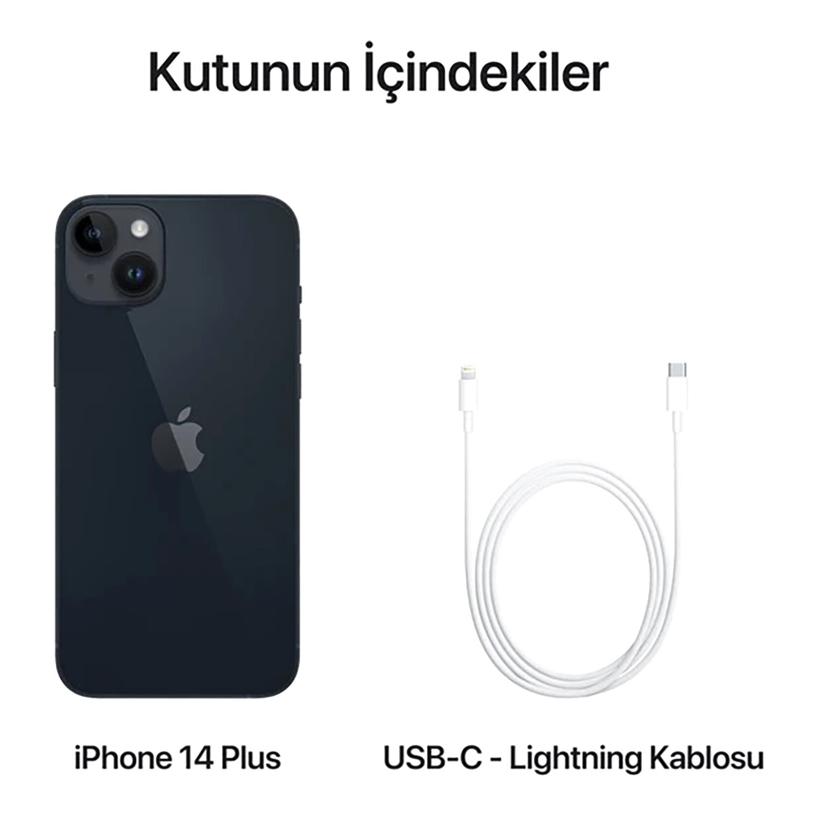 Apple iPhone 14 Plus 128Gb Siyah Cep Telefonu - Görsel 4