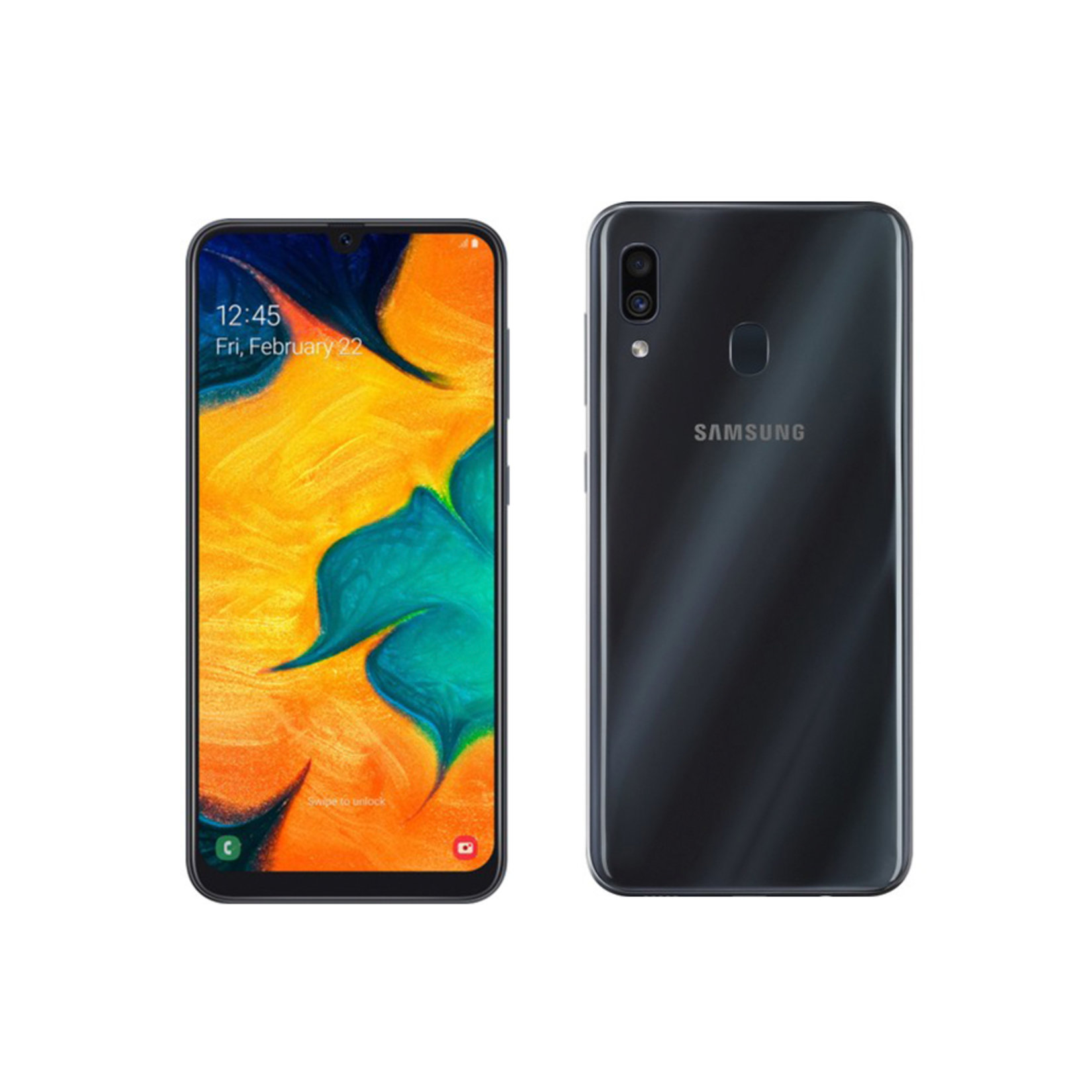 Samsung A30 64 Gb Siyah Cep Telefon (Elec-rtzy)