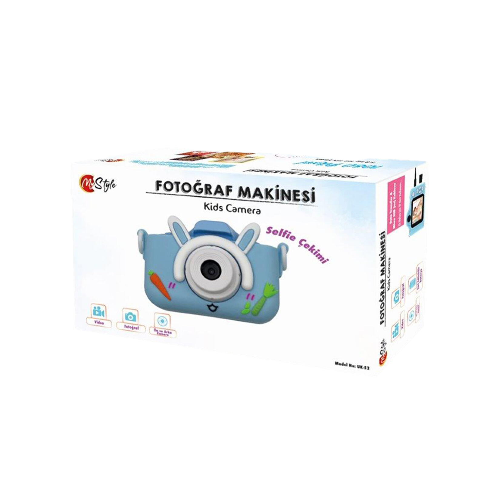 Mystyle Çocuk Fotoğraf Makinesi UK-52