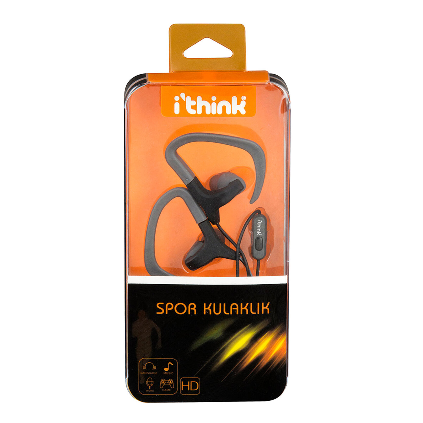 i'think Çengelli Spor Kulaklık - Görsel 5