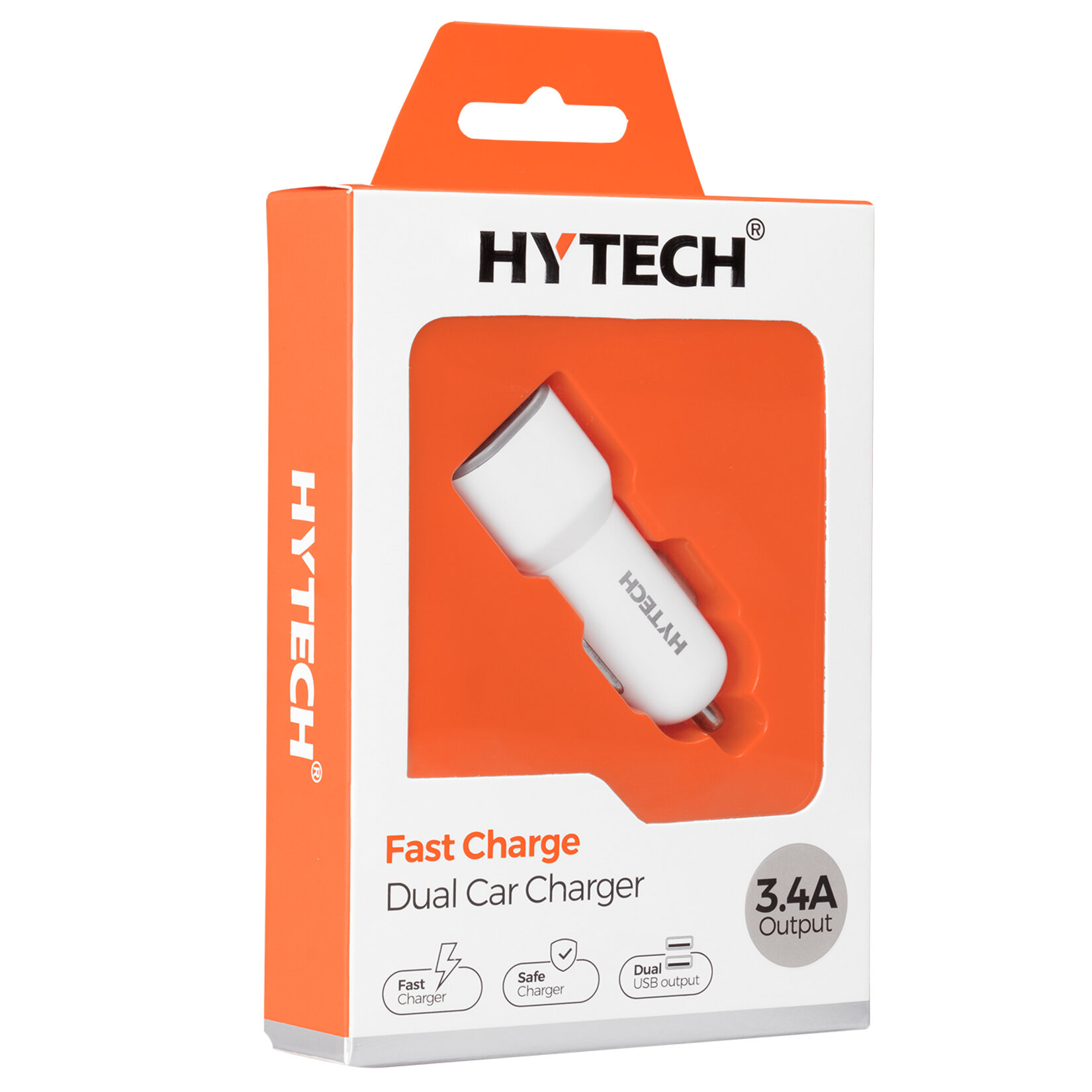 Hytech Hy-x40 3.4A 2 Usb'li Araç Şarj Cihazı - Görsel 4