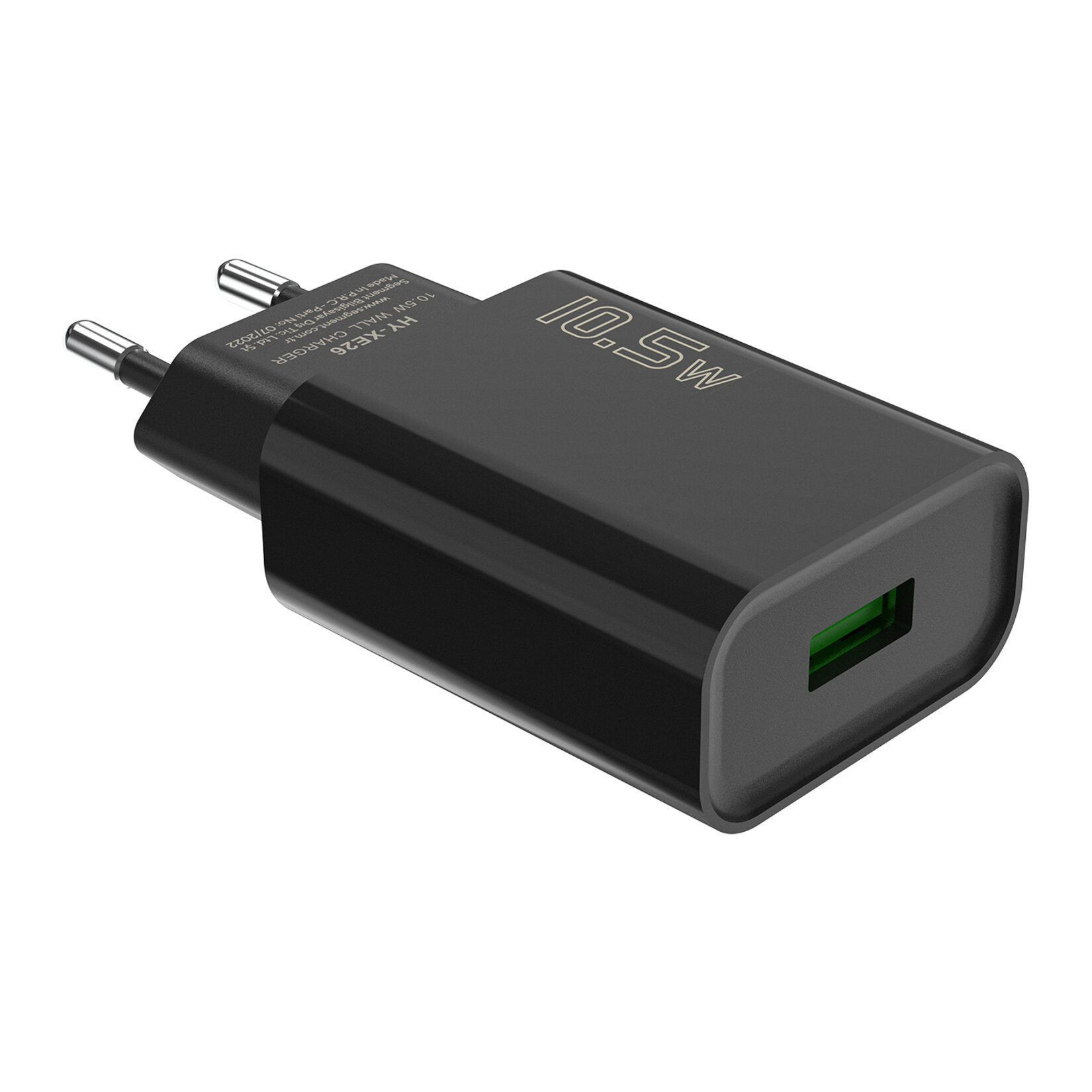 Hytech  HY-XE26  2.1A Siyah Ev Şarj Adaptörü - Görsel 3