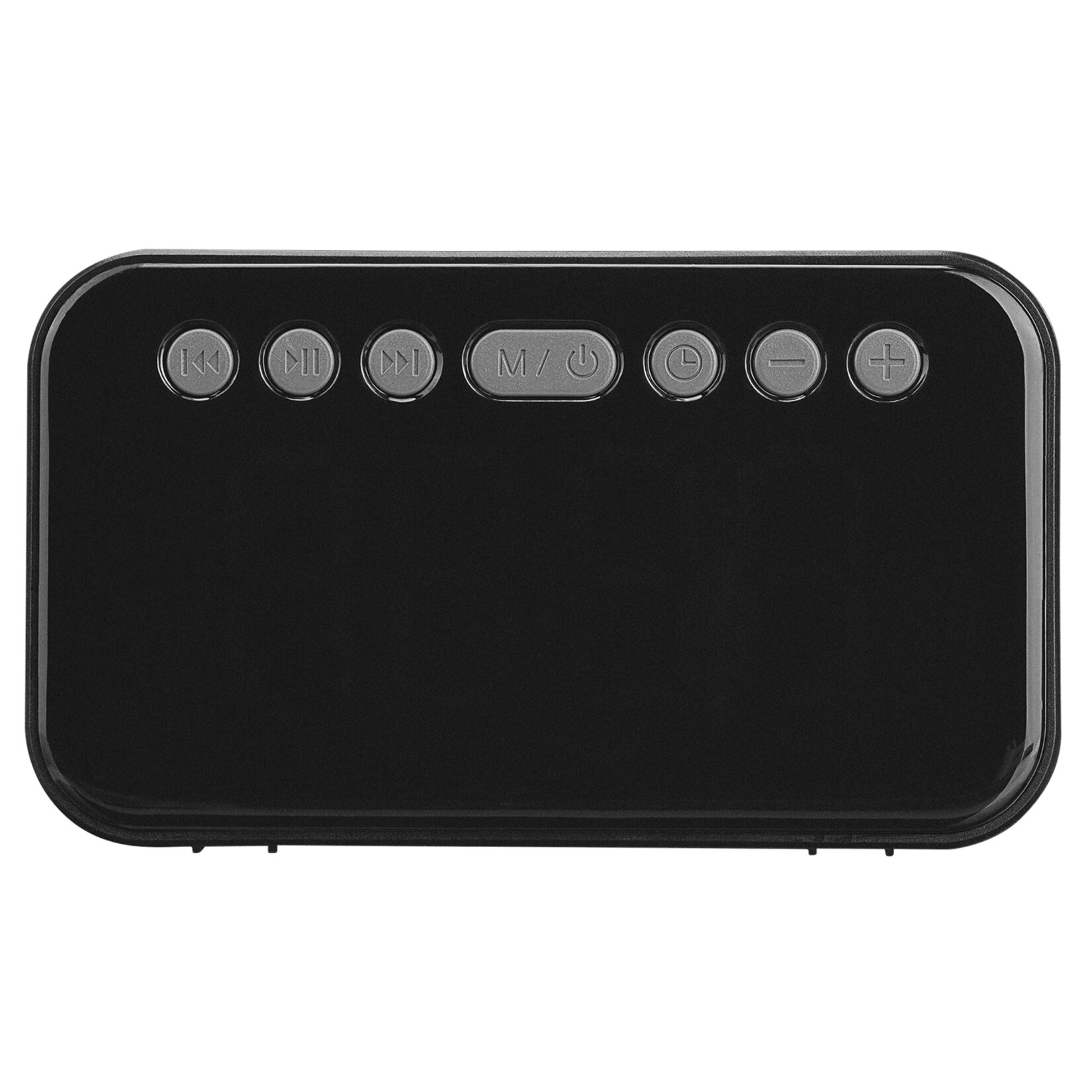 Mikado Md-w5 5W Siyah Bluetooth Alarmlı Hoparlör Saat - Görsel 2