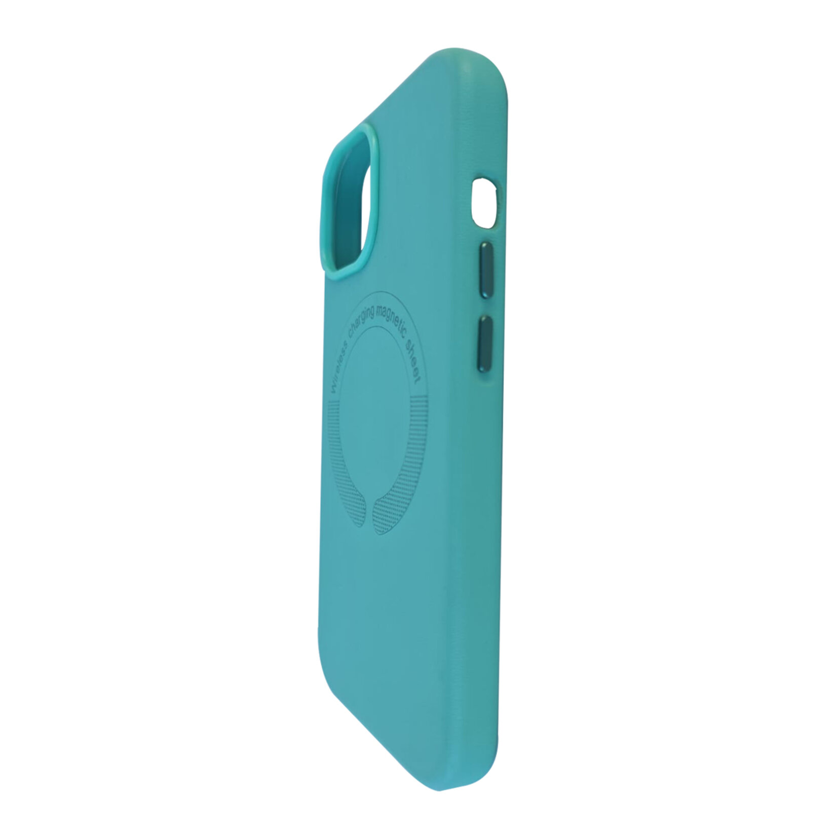 i'think iPhone 15 Leather Magsafe Kapak - Görsel 2